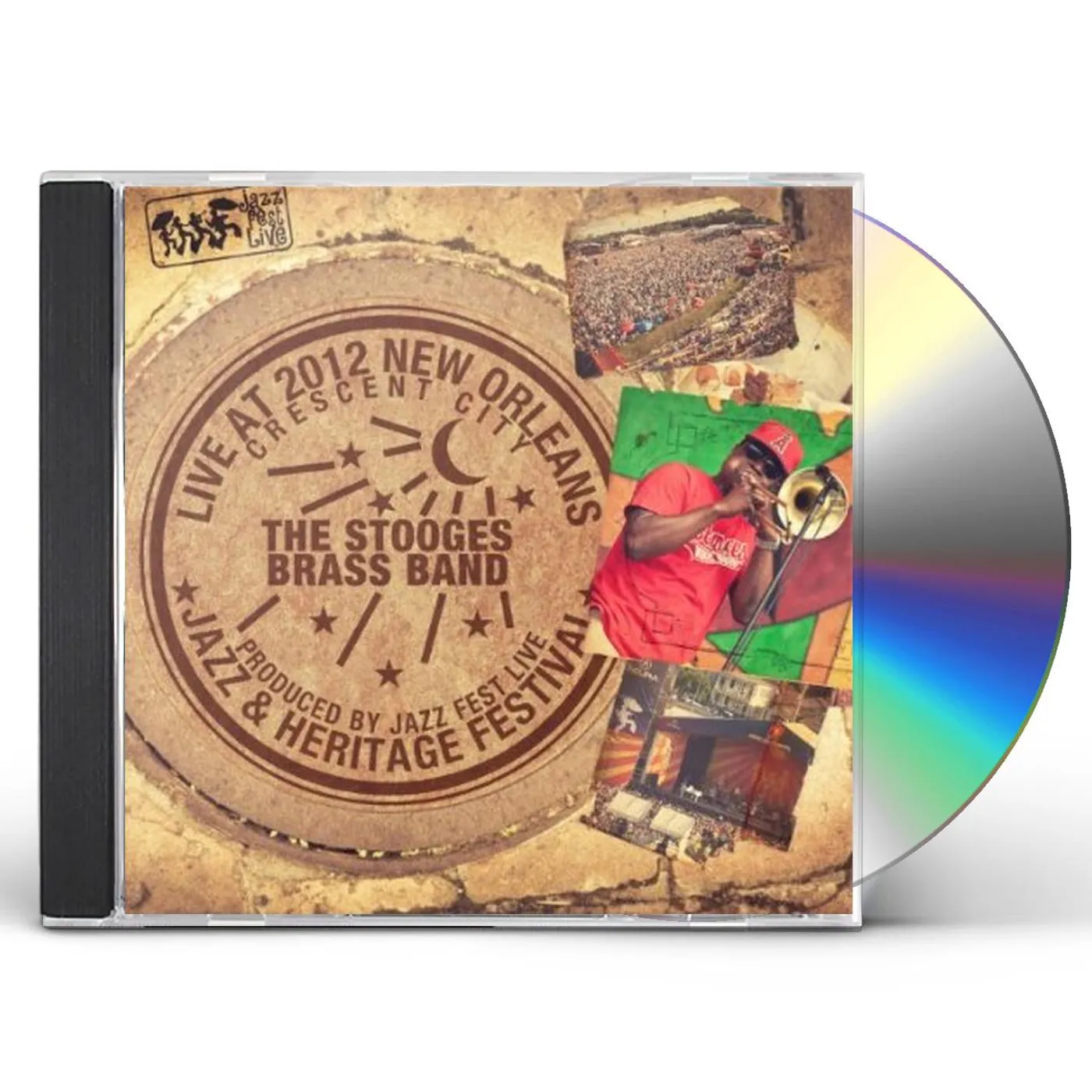 Stooges Brass Band LIVE AT JAZZFEST 2012 CD