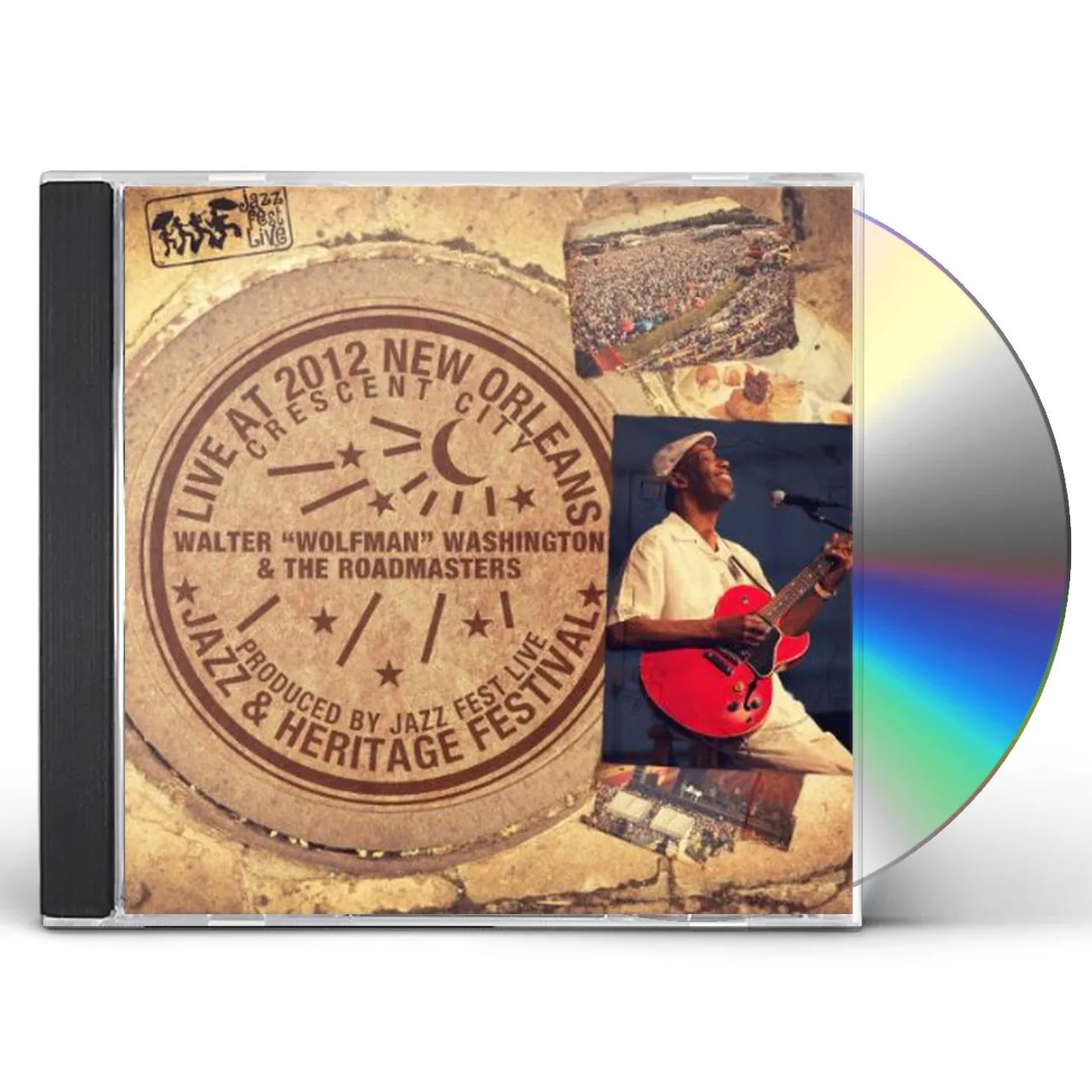 Walter Wolfman Washington LIVE AT JAZZFEST 2012 CD