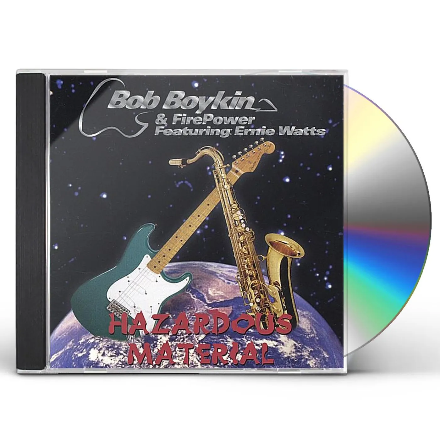 Bob Boykin & Firepower HAZARDOUS MATERIAL CD