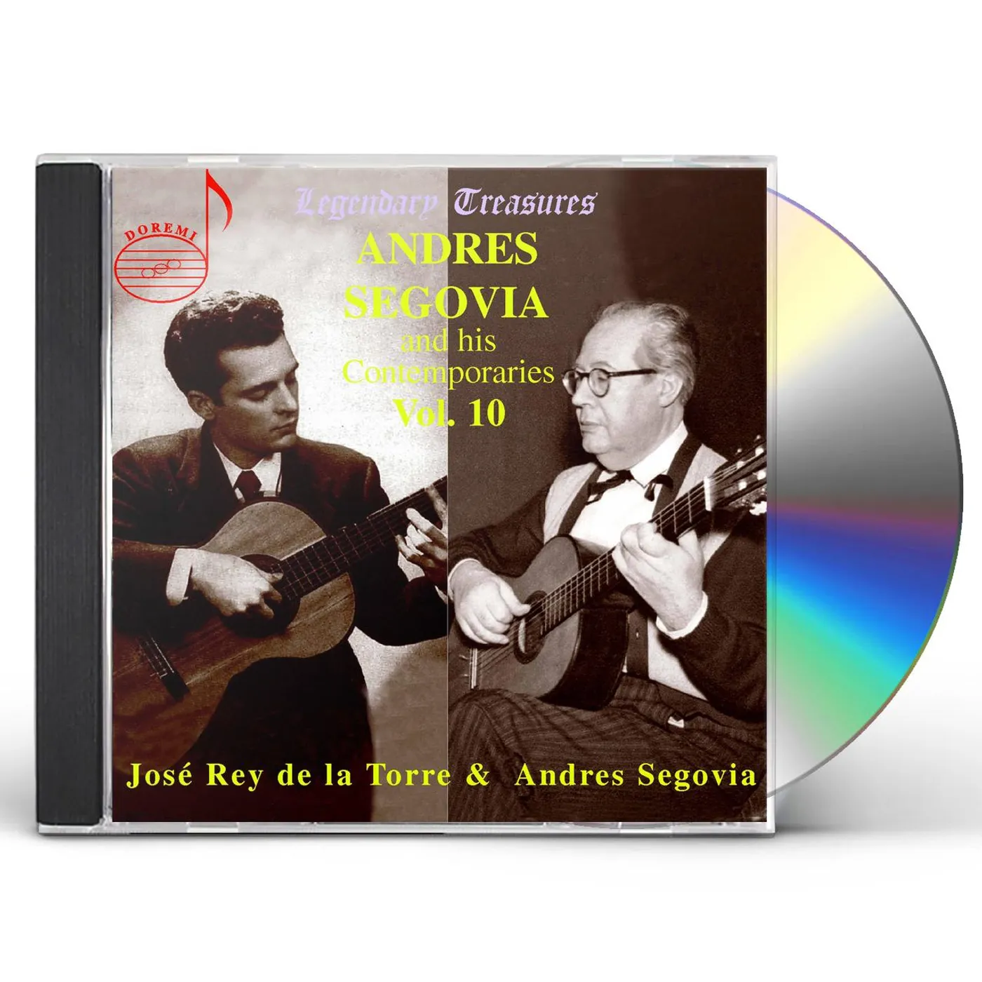 Andres Segovia AND HIS CONTEMPORARIES 10 CD