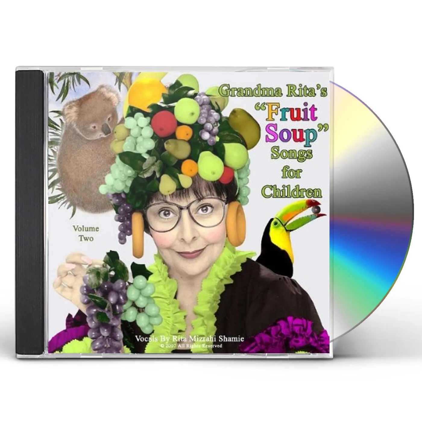 Rita Mizrahi Shamie GRANDMA RITA'S FRUIT SOUP SONGS FOR CHILDRE 2 CD