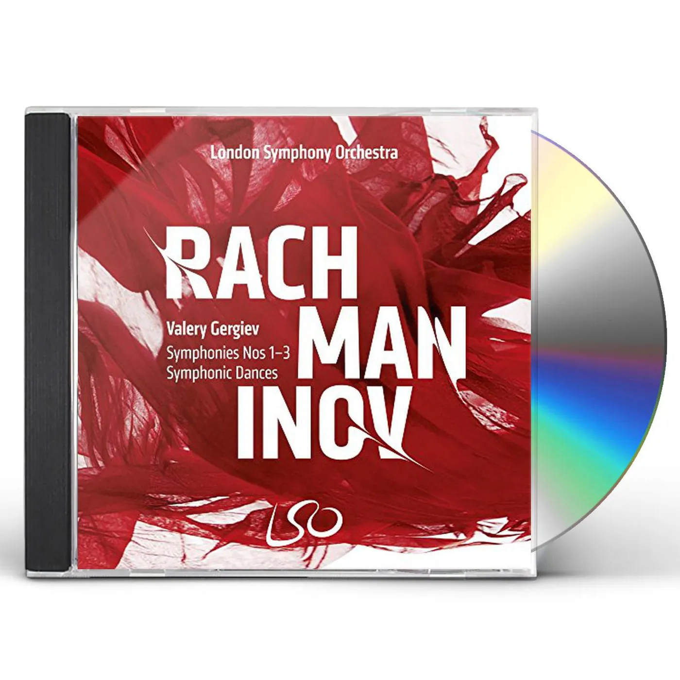 Valery Gergiev RACHMANINOV: SYMPHONIES NOS.1-3 SYMPHONIC DANCES CD