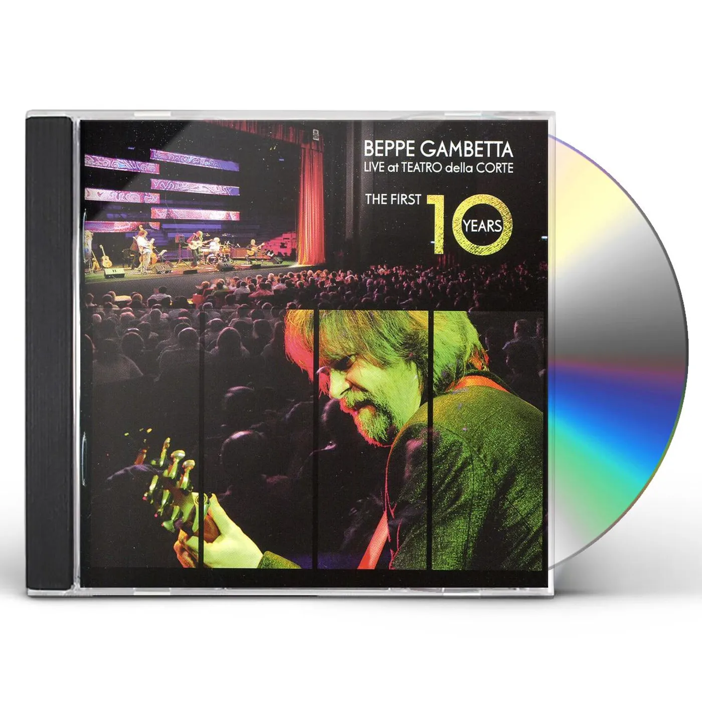 Beppe Gambetta LIVE AT THE TEATRO DELLA CORTE / FIRST 10 YEARS CD