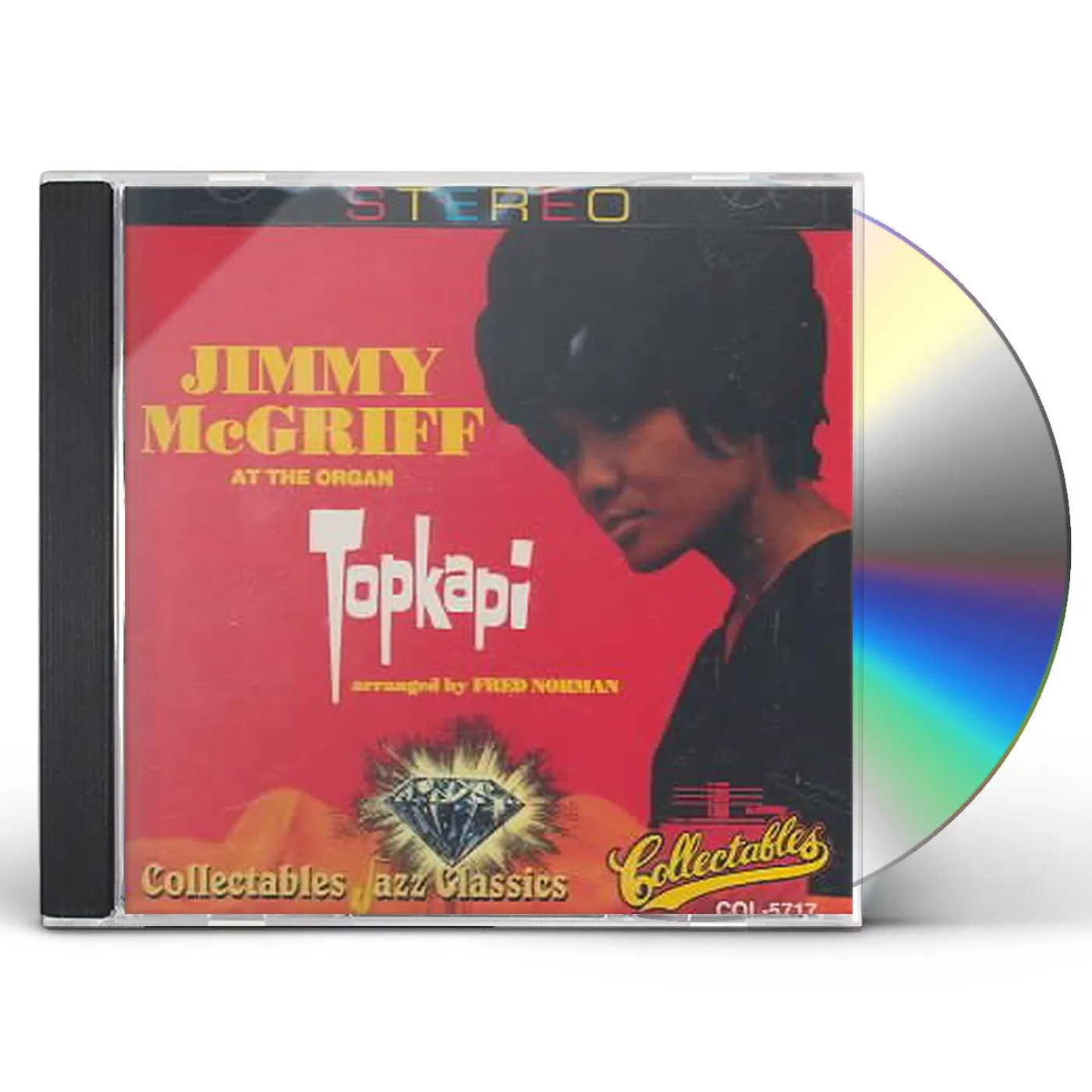 Jimmy McGriff AT THE ORGAN - TOPKAPI CD
