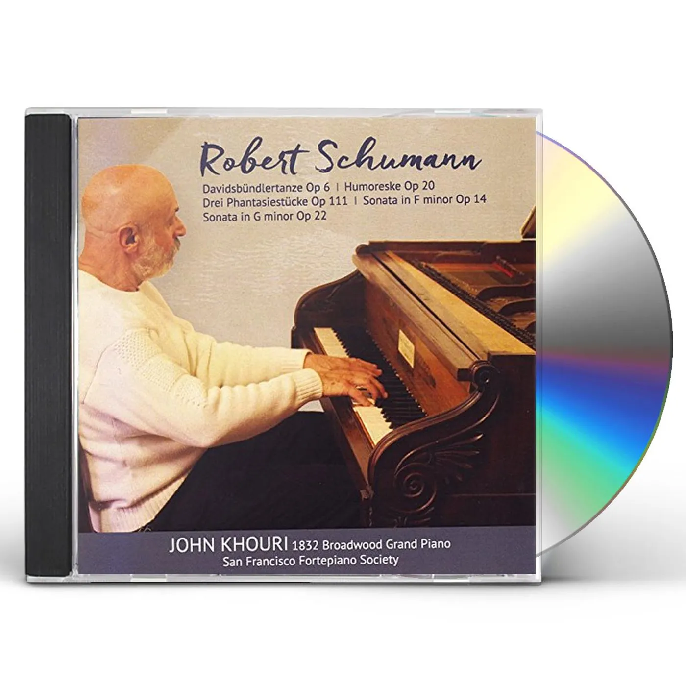 John Khouri ROBERT SCHUMANN SONATAS 2,3,OPP 6,20,111 CD