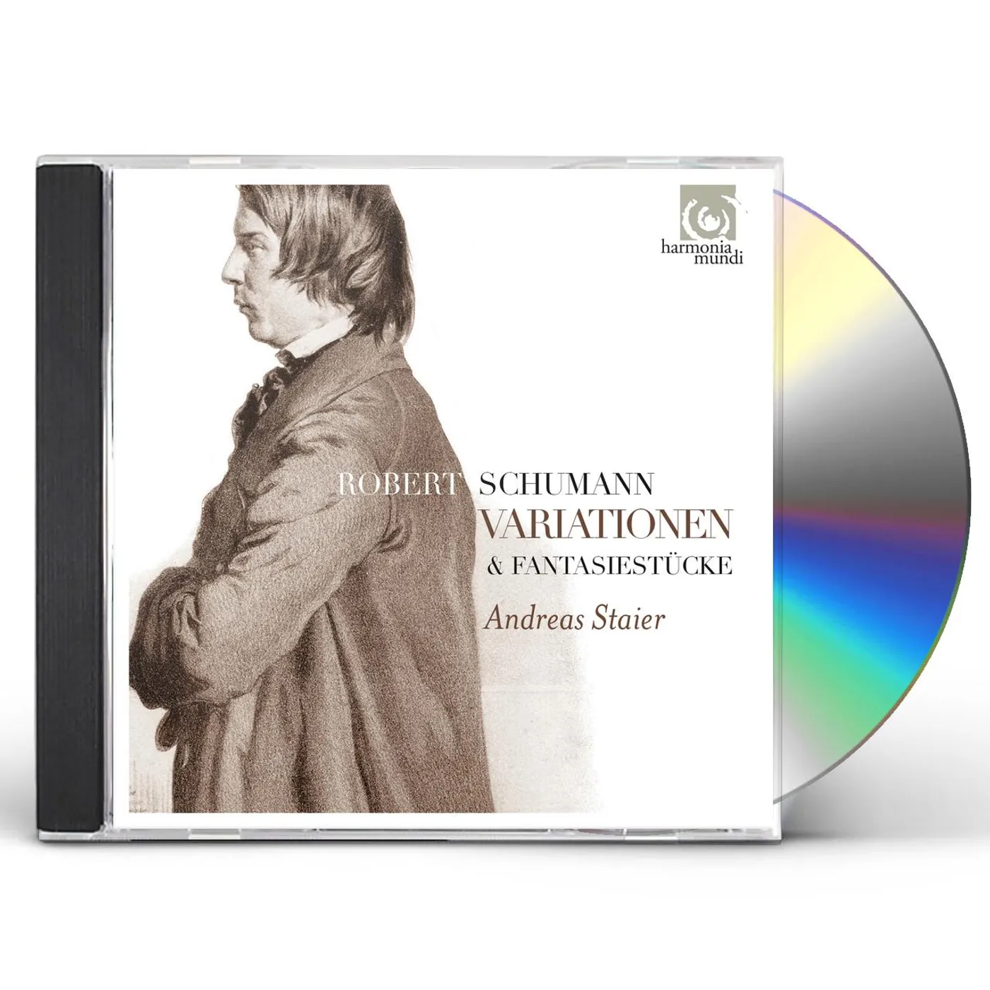 Andreas Staier SCHUMANN: VARIATIONS & FANTASIESTUCKE CD
