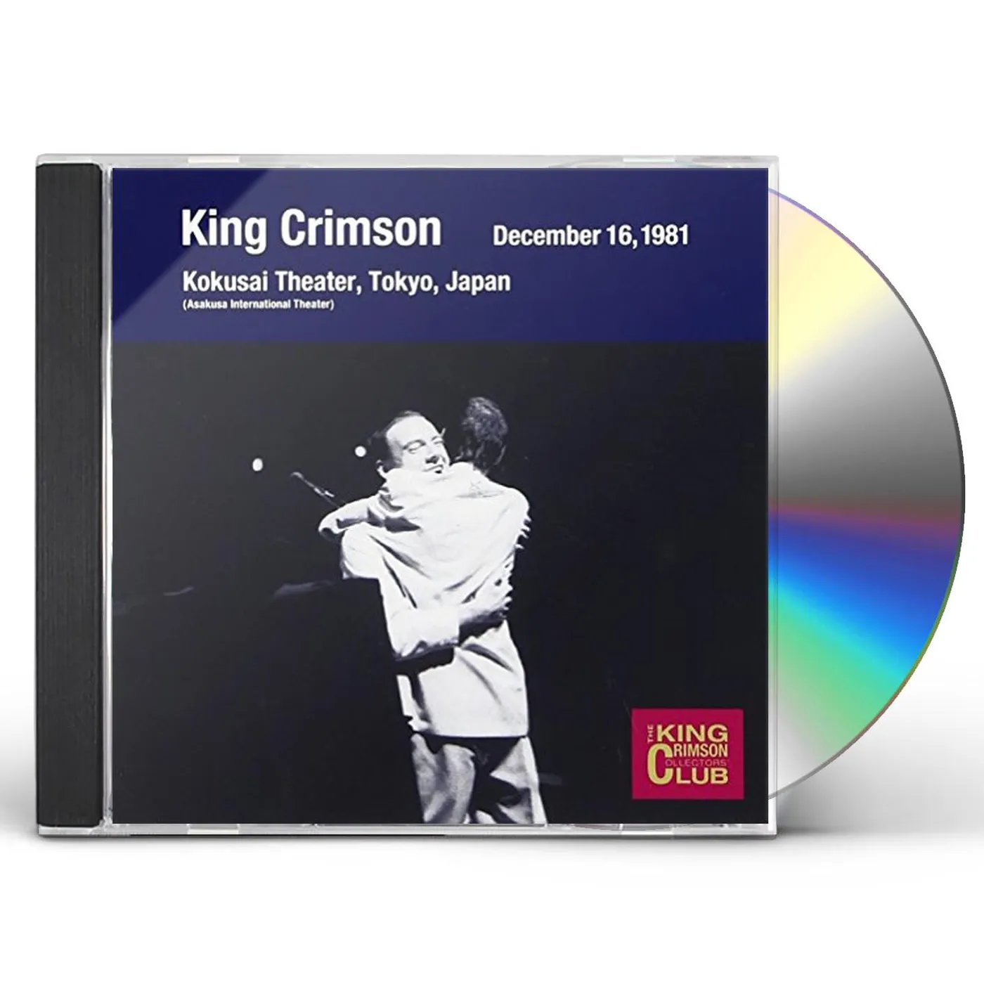 King Crimson COLLECTOR'S CLUB: 1981.12.16 TOKYO CD