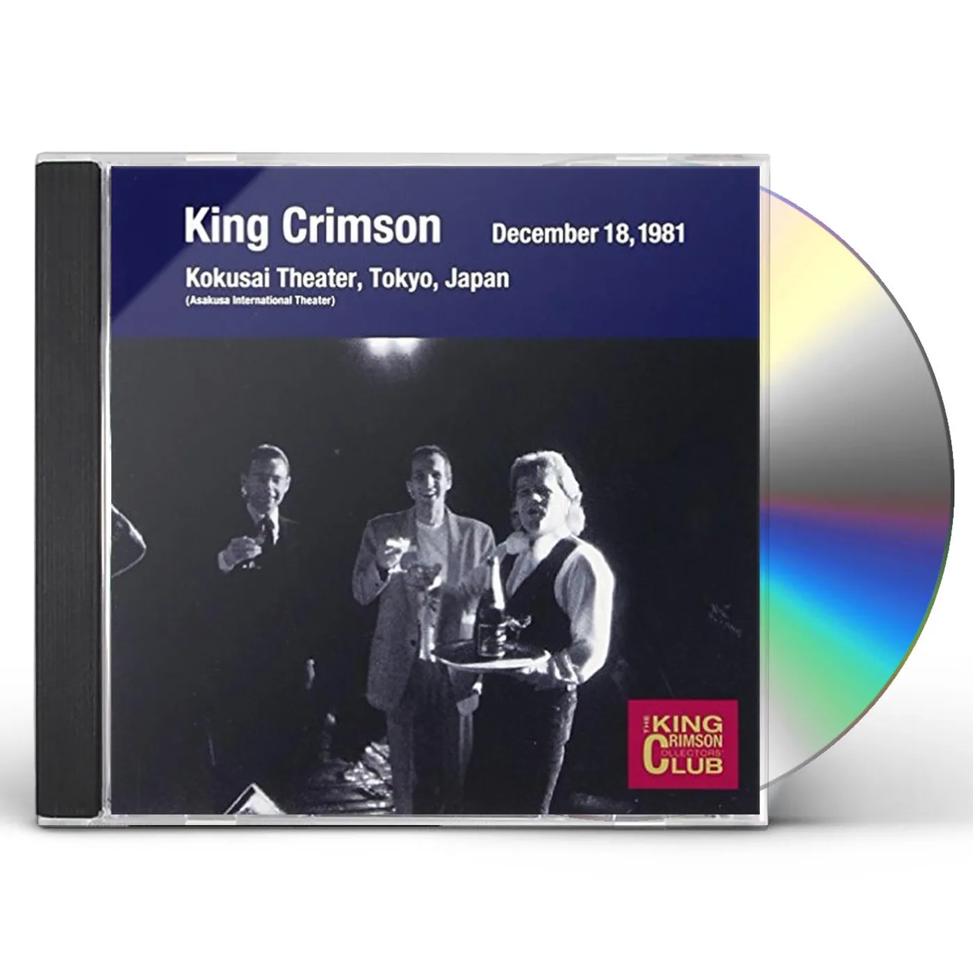 King Crimson COLLECTOR'S CLUB: 1981.12.18 TOKYO CD