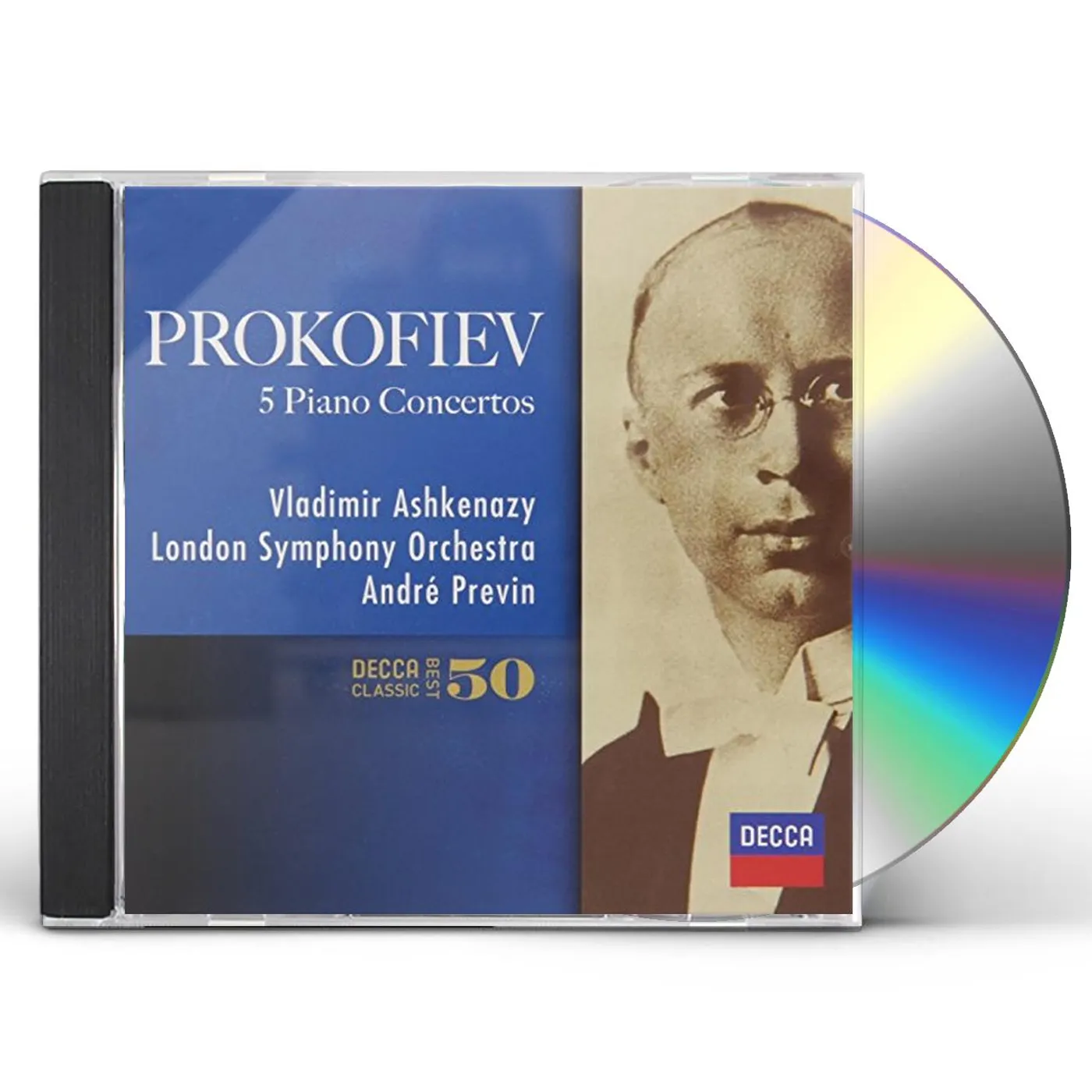 Vladimir Ashkenazy 50 YEARS ON DECCA CD