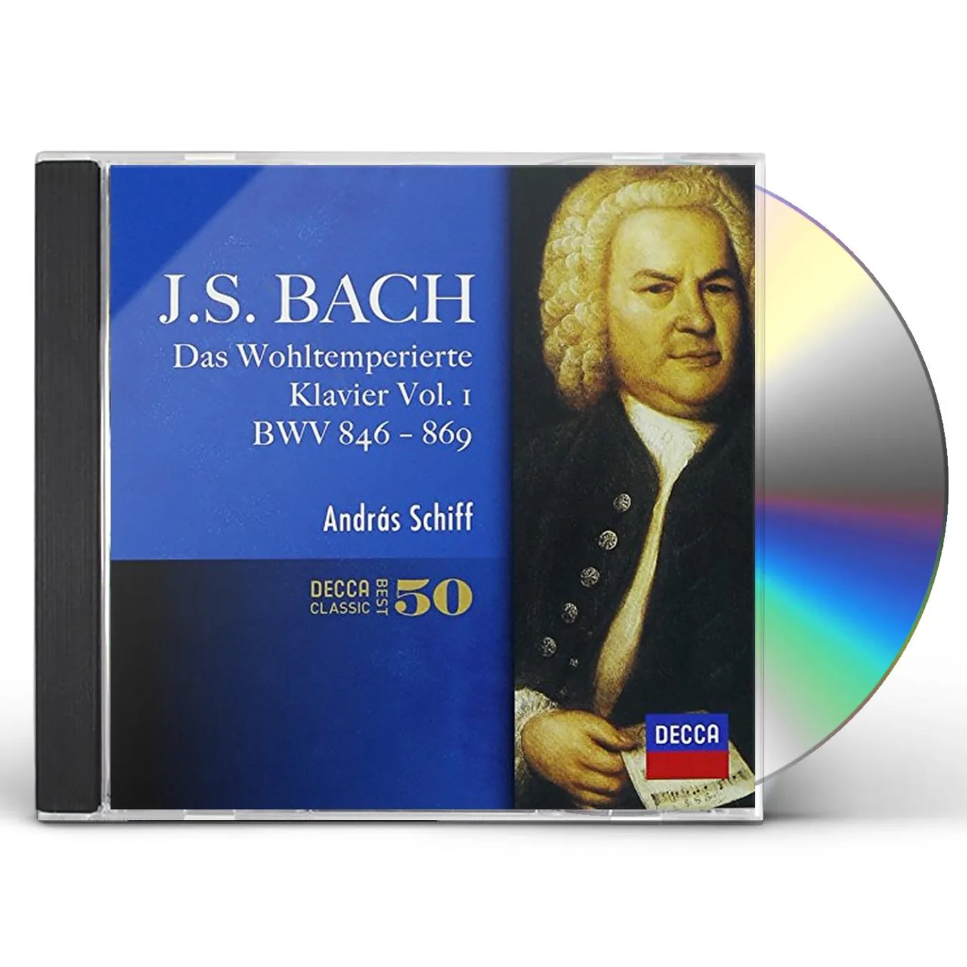 András Schiff J.S.BACH: DAS WOHLTEMPERIRTE CLAVIER CD
