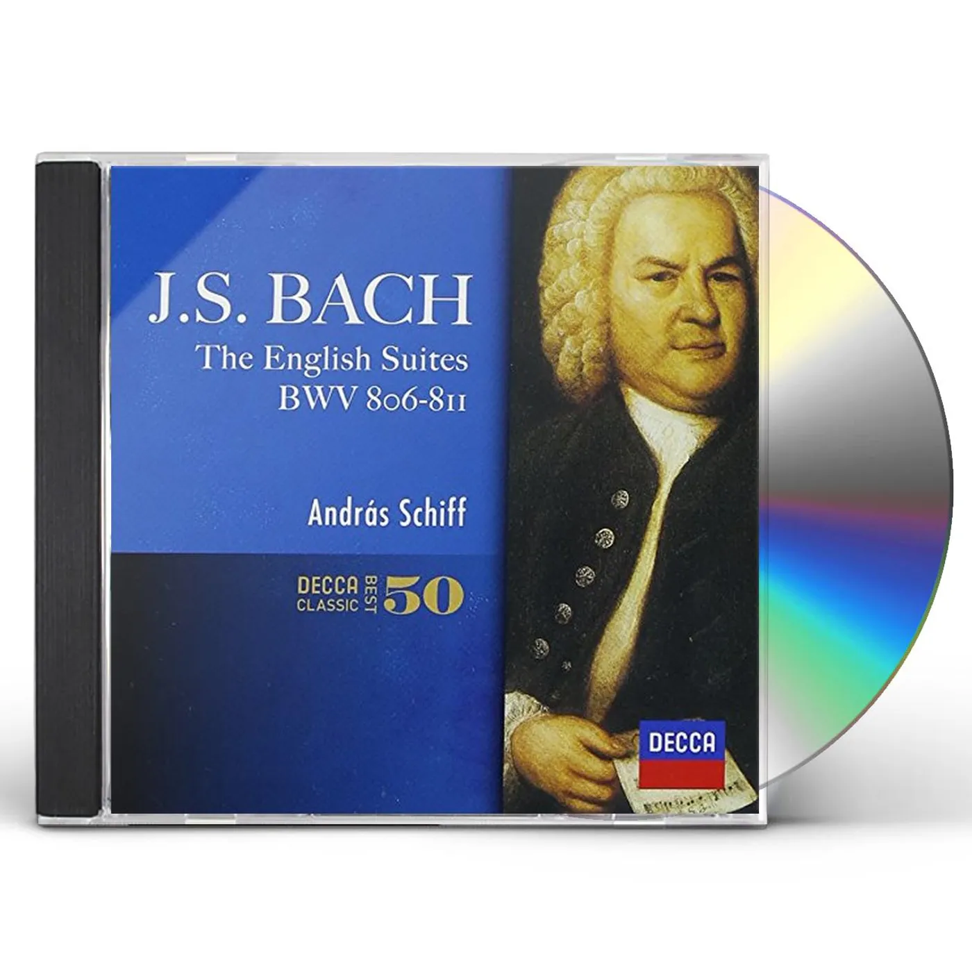 András Schiff J.S.BACH: ENGLISH SUITES CD