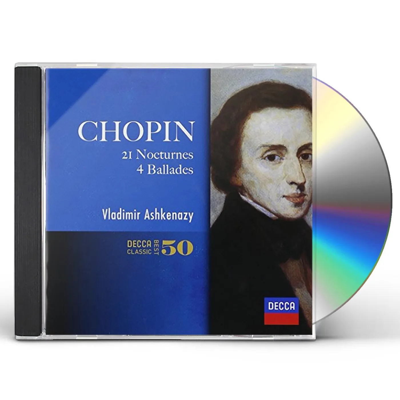 Vladimir Ashkenazy CHOPIN: NOCTURNES. 4 BALLADES CD
