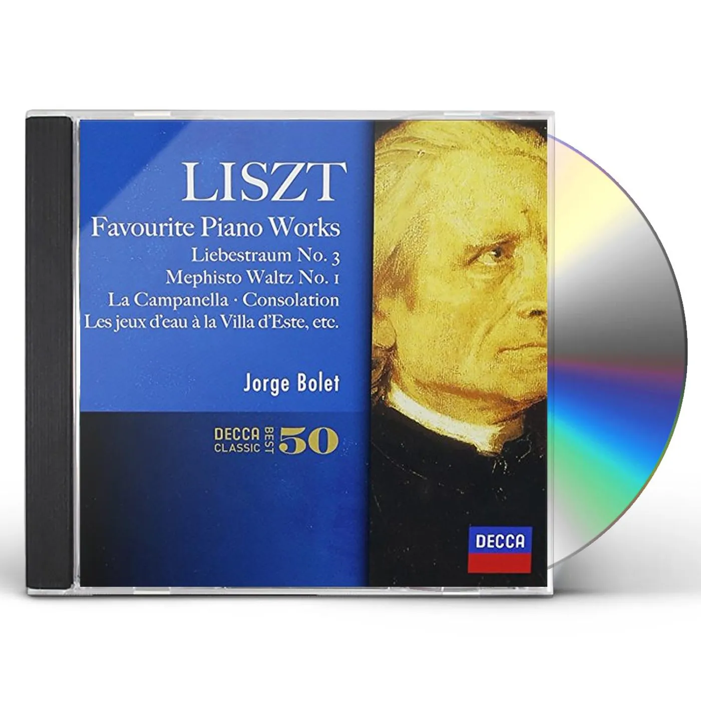 Jorge Bolet LISZT FAVORITE PIANO WORKS CD