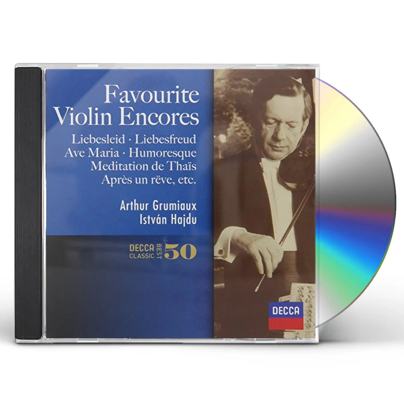 Arthur Grumiaux FAVOURITE VIOLIN ENCORES CD