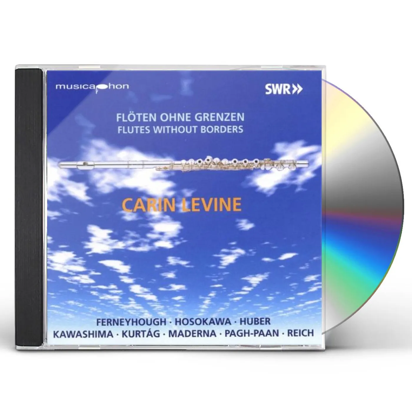 MADERNA / KURTAG / KAWASHIMA / LEVIN FLUTES WITHOUT BORDERS: CADENZA DA DIMENSIONI CD