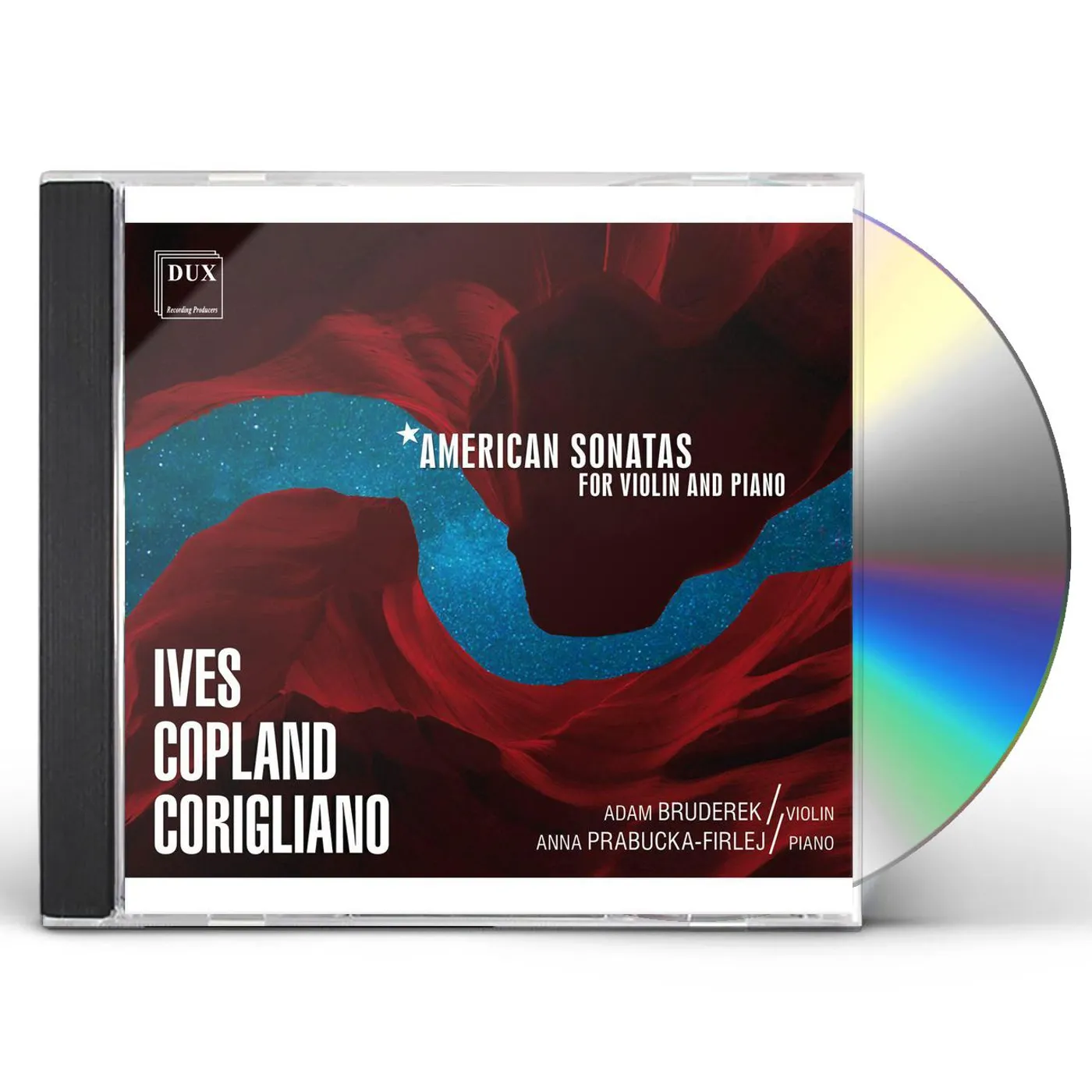 IVES / BRUDEREK / PRABUCKA-FIRLEJ AMERICAN SONATAS CD