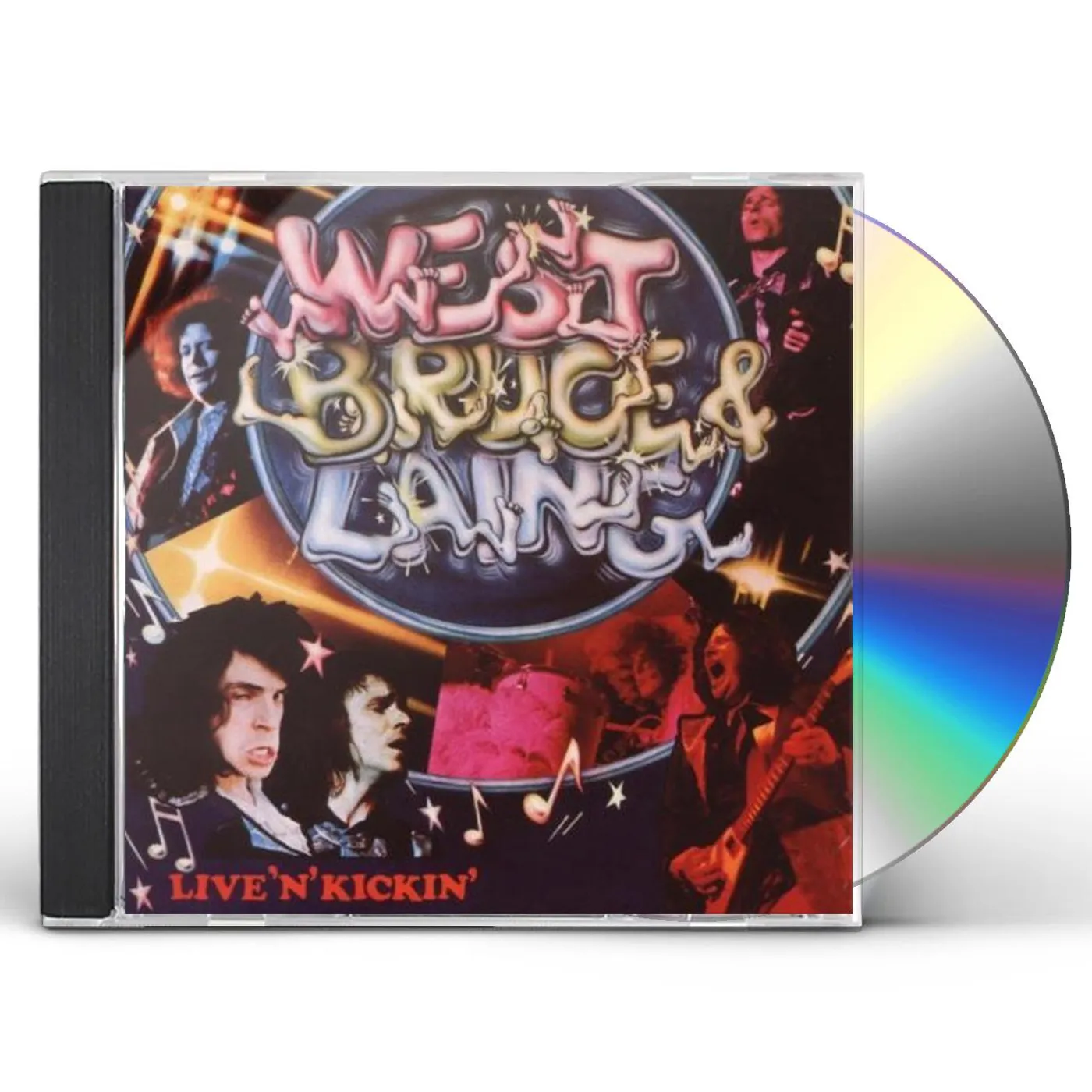West, Bruce & Laing LIVE N KICKIN CD