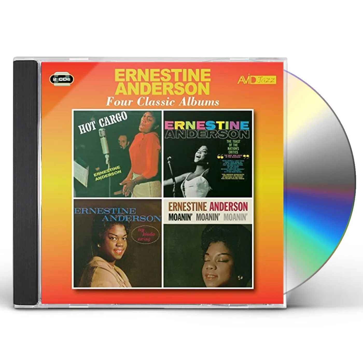 Ernestine Anderson HOT CARGO / TOAST OF THE NATION'S CRITICS / MY CD