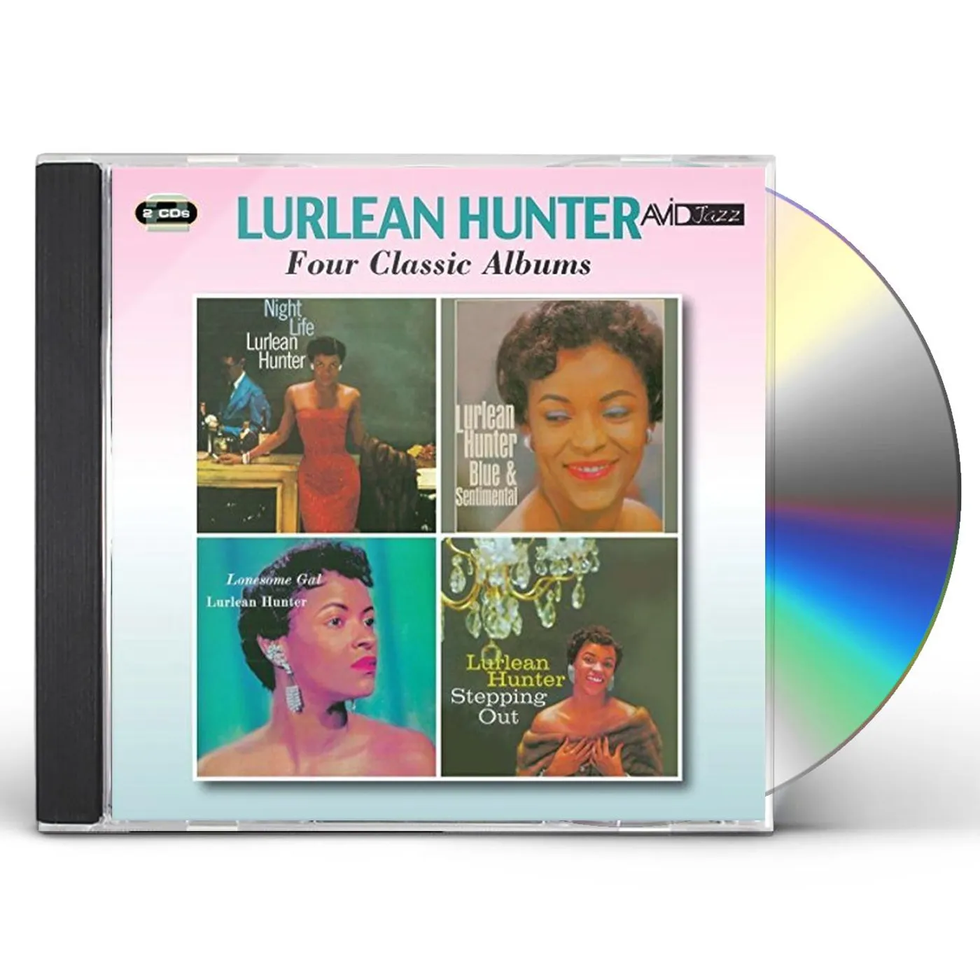 Lurlean Hunter NIGHT LIFE / BLUE & SENTIMENTAL / LONESOME GAL CD