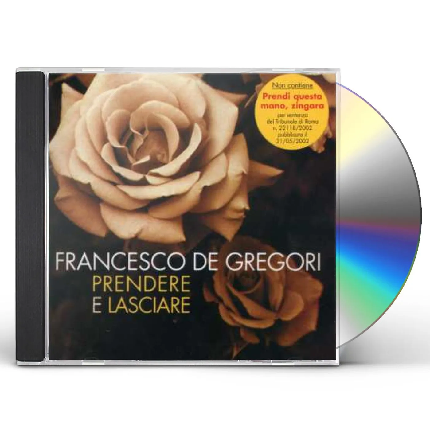 Francesco De Gregori STOP! PRENDERE E LASCIARE CD
