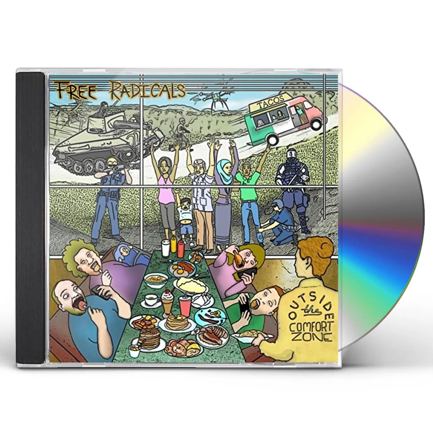 Free Radicals OUTSIDE THE COMFORT ZONE CD