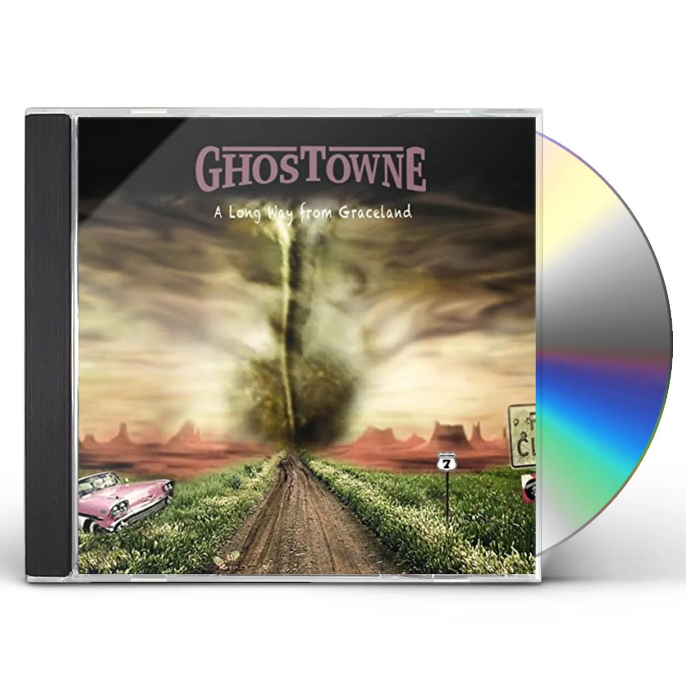 Ghostowne LONG WAY FROM GRACELAND CD