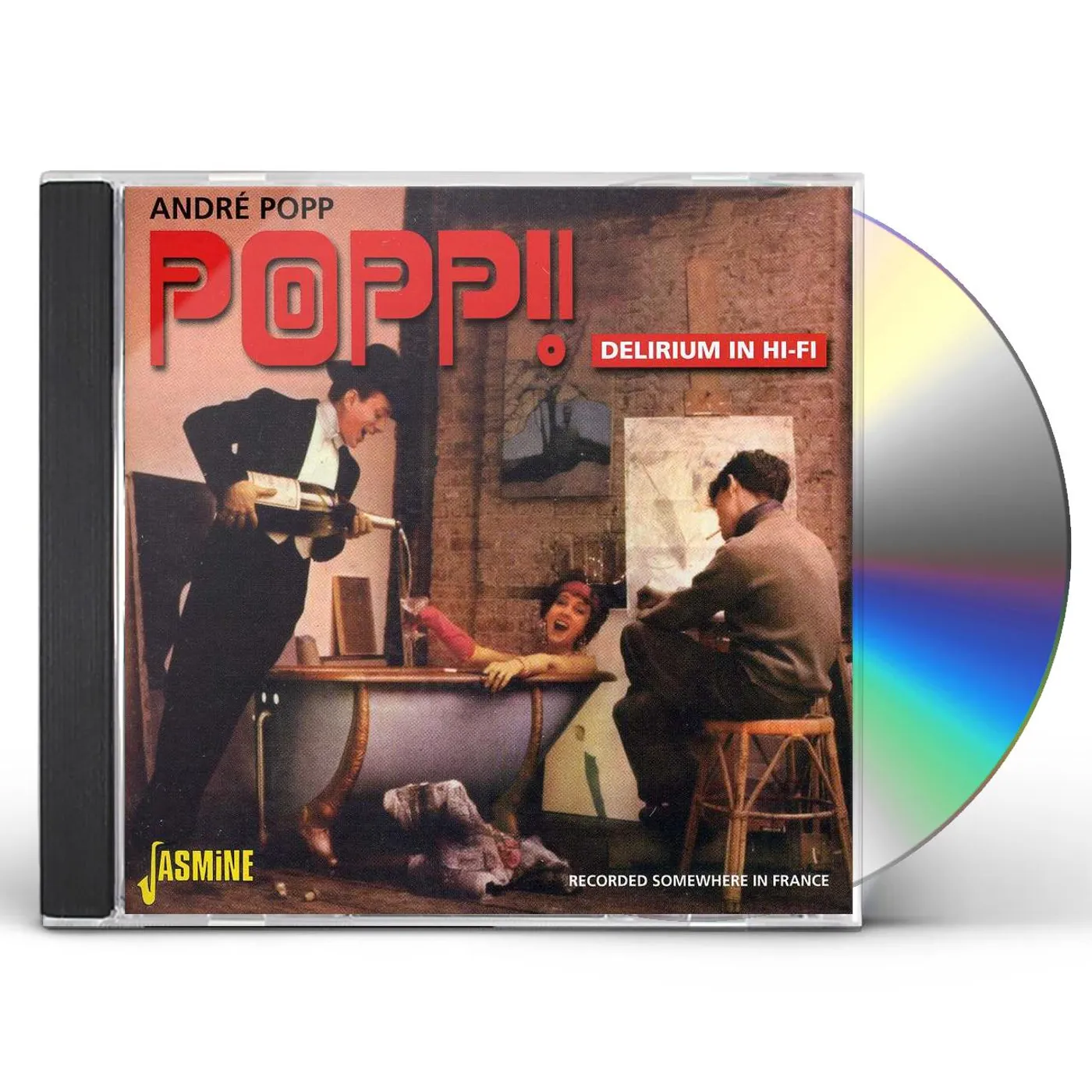André Popp POPP & DELIRIUM IN HI FI CD