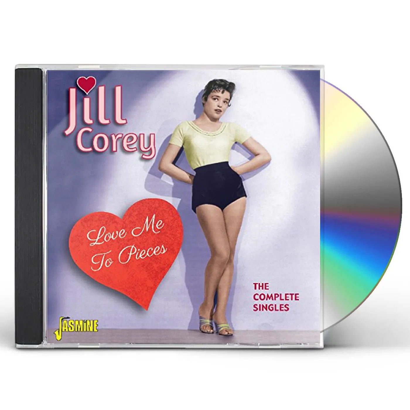 Jill Corey LOVE ME TO PIECES:COMPLETE SINGLES CD