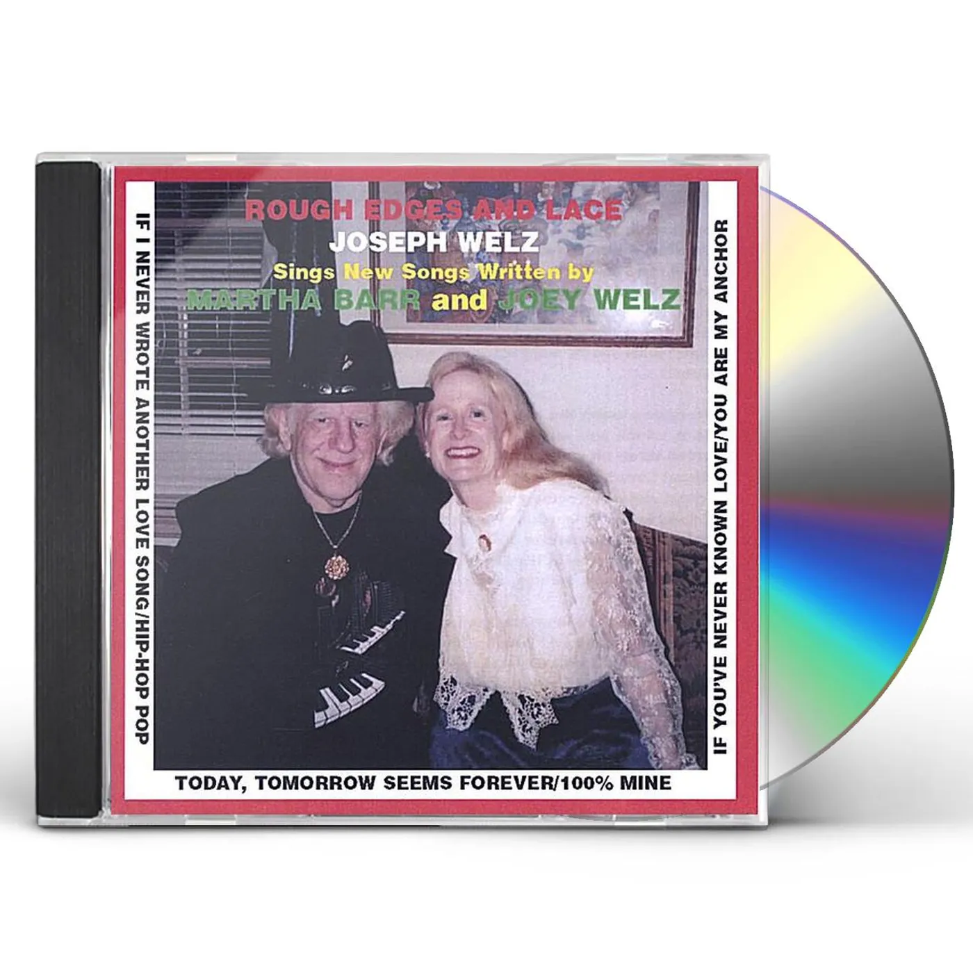 Joey Welz ROUGH EDGES & LACE CD