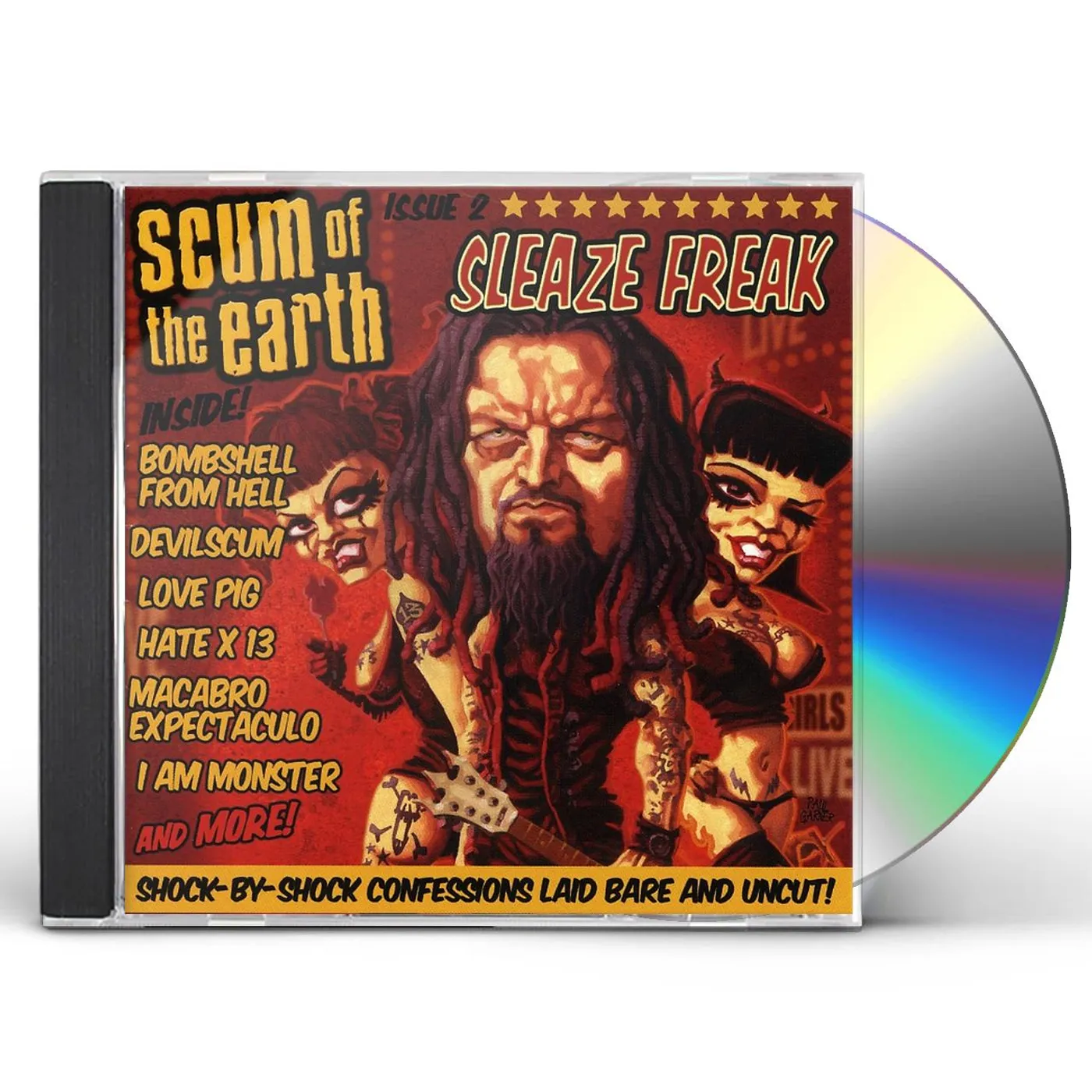 Scum of the Earth SLEAZE FREAK CD