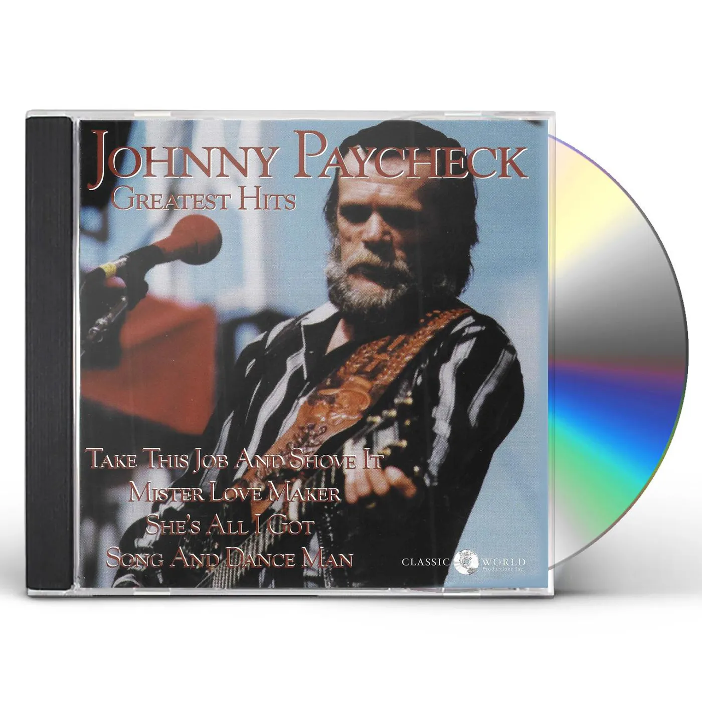 Johnny Paycheck GREATEST HITS CD