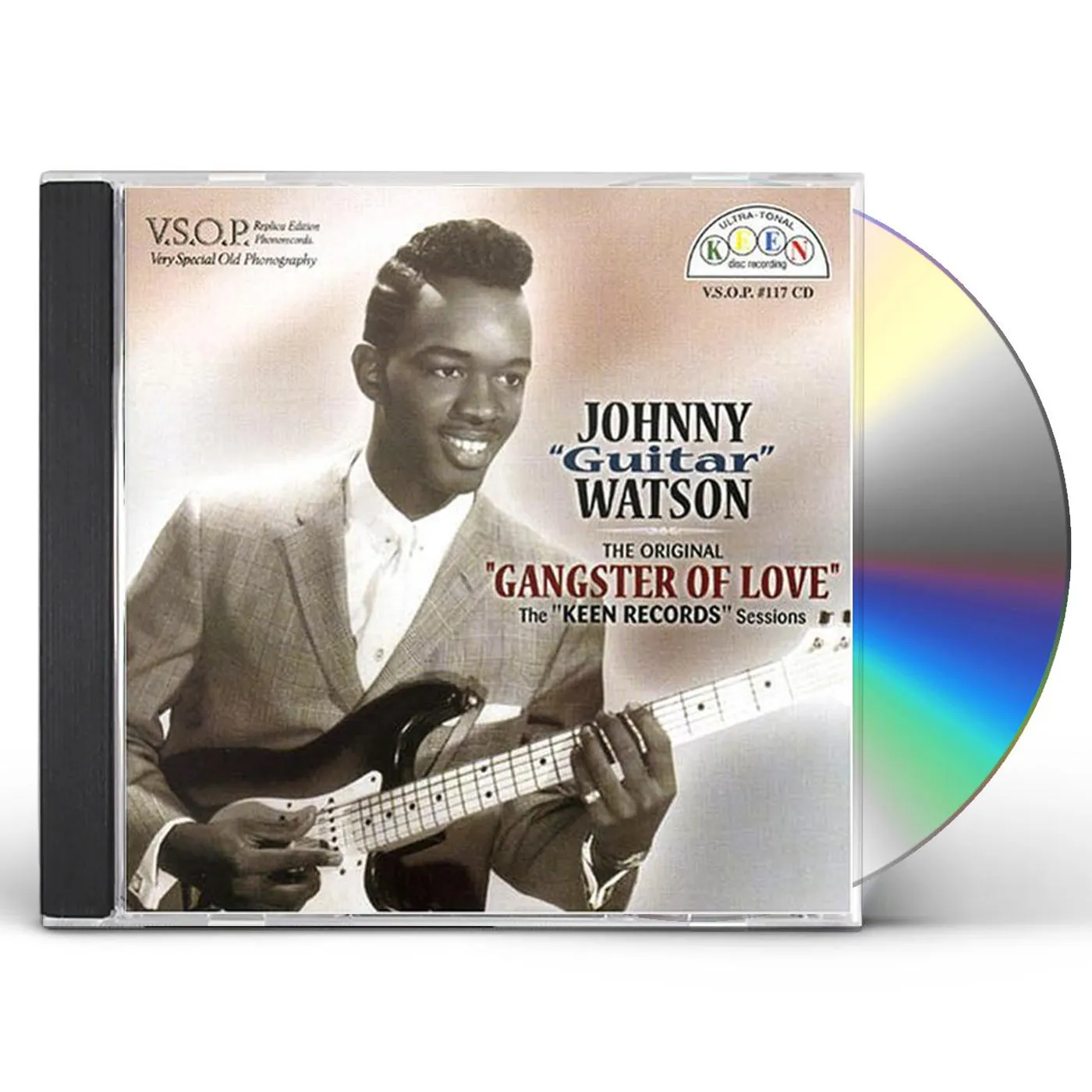 Johnny "Guitar" Watson ORIGINAL GANGSTER OF LOVE: KEEN RECORDS SESSIONS CD