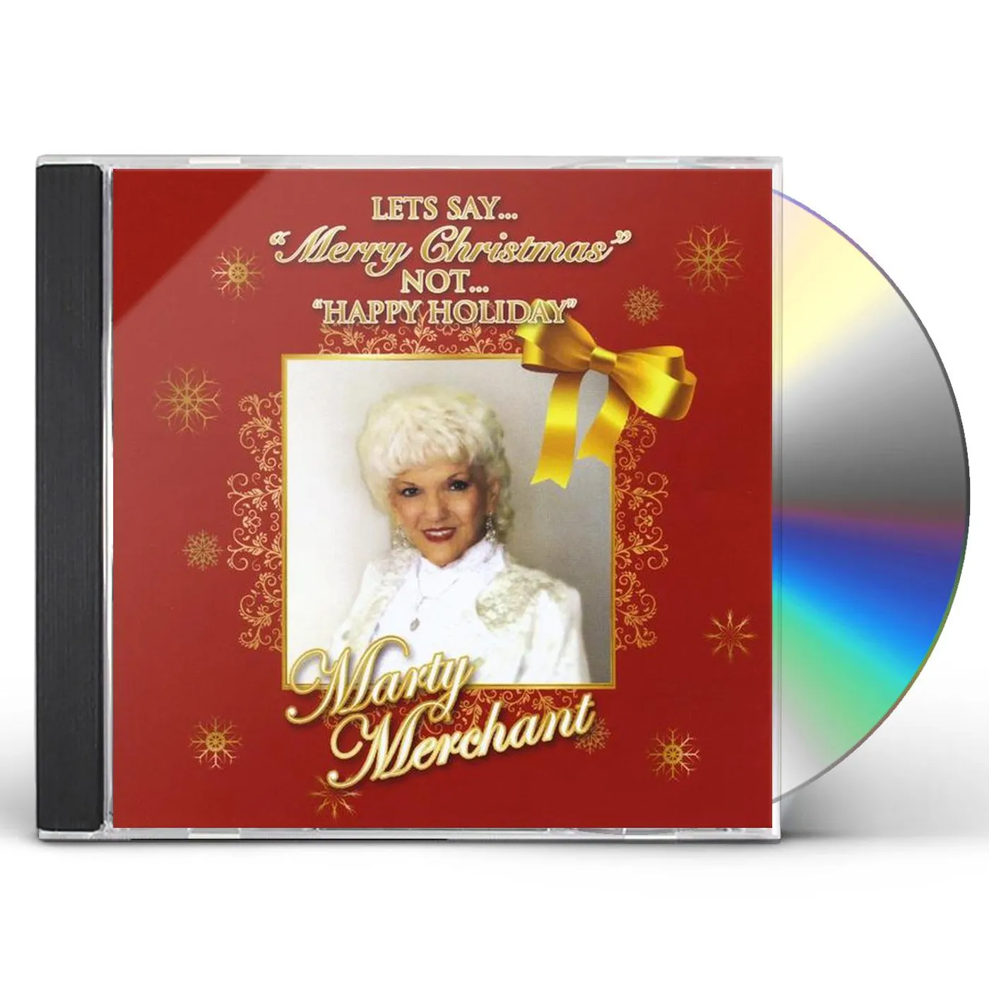 Marty Merchant LET'S SAY MERRY CHRISTMAS CD