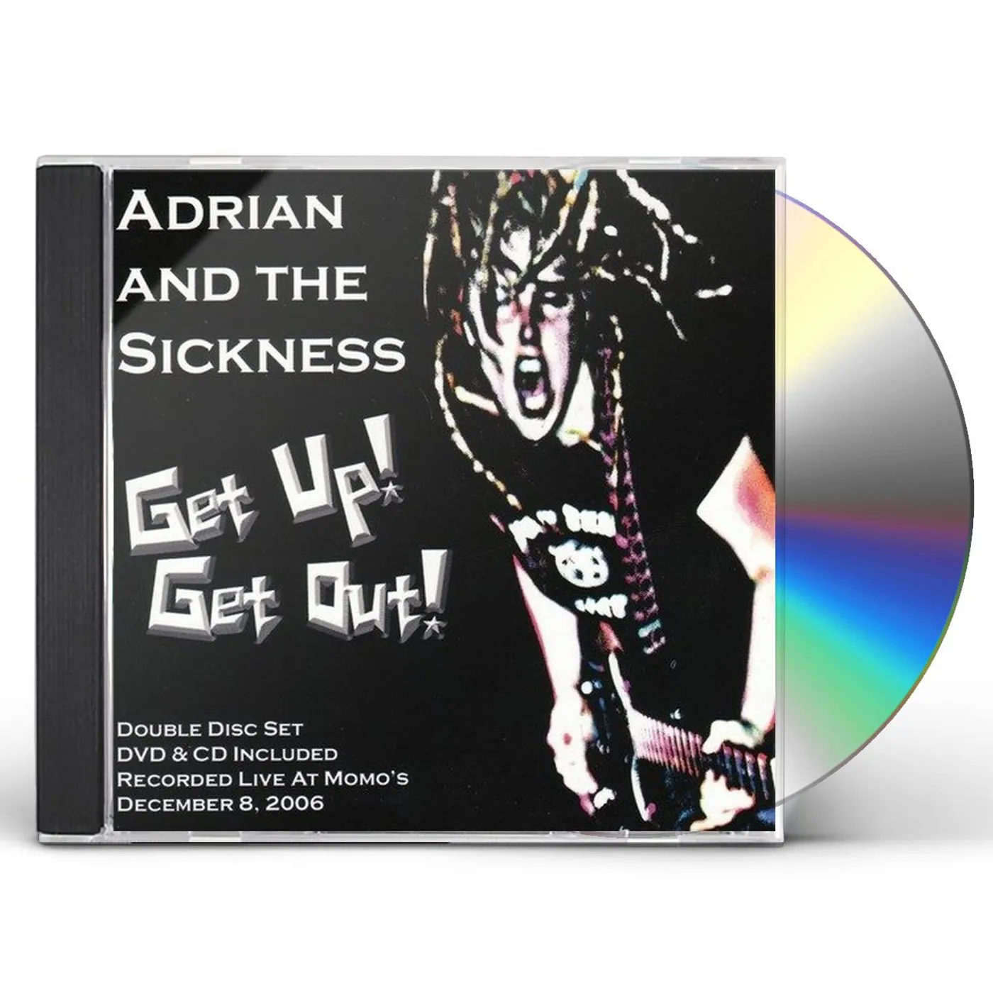 Adrian And The Sickness GET UP GET OUT CD