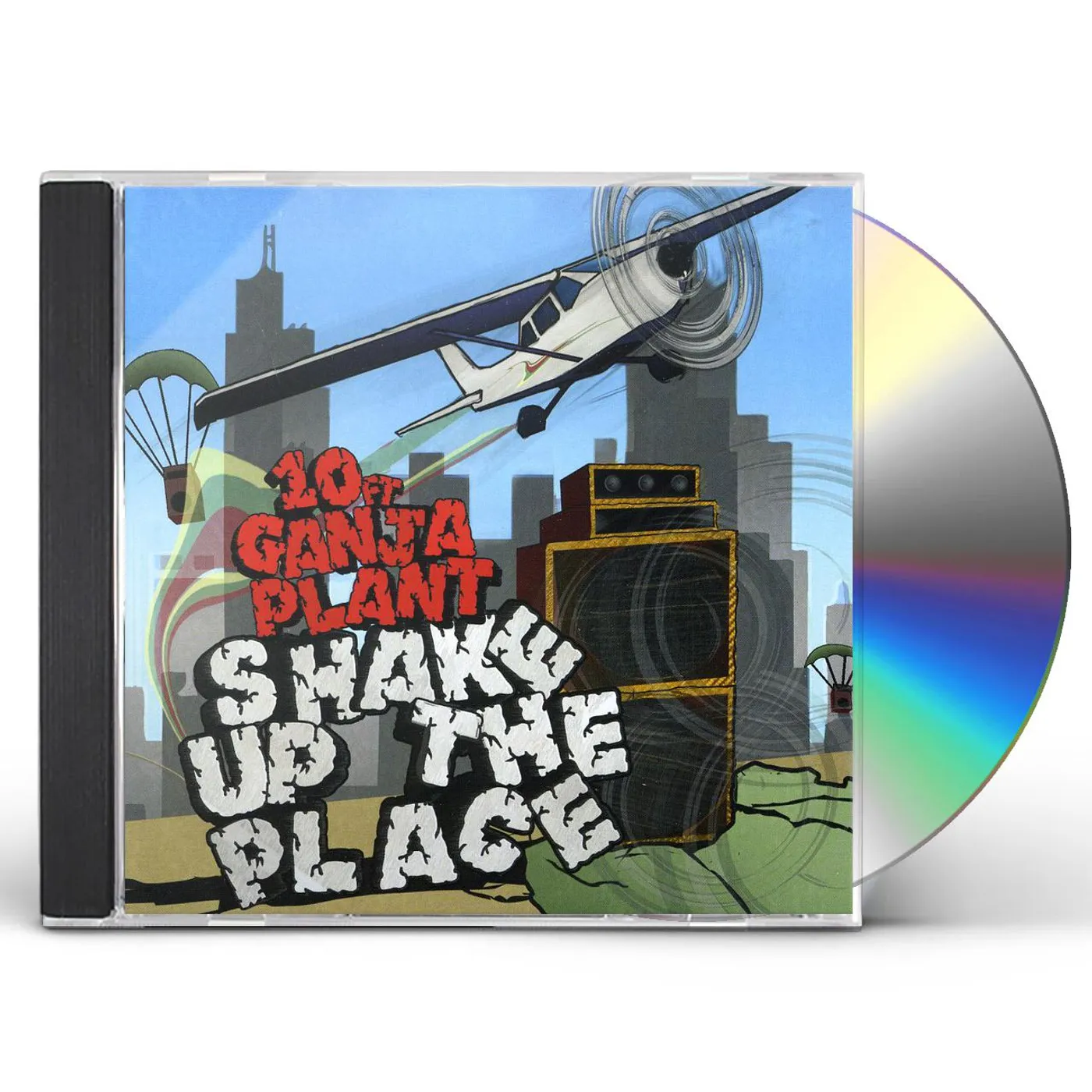 10 Ft. Ganja Plant SHAKE UP THE PLACE CD