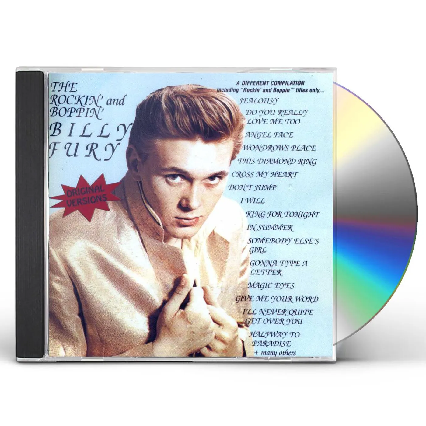 Billy Fury ROCKIN AND BOPPIN CD