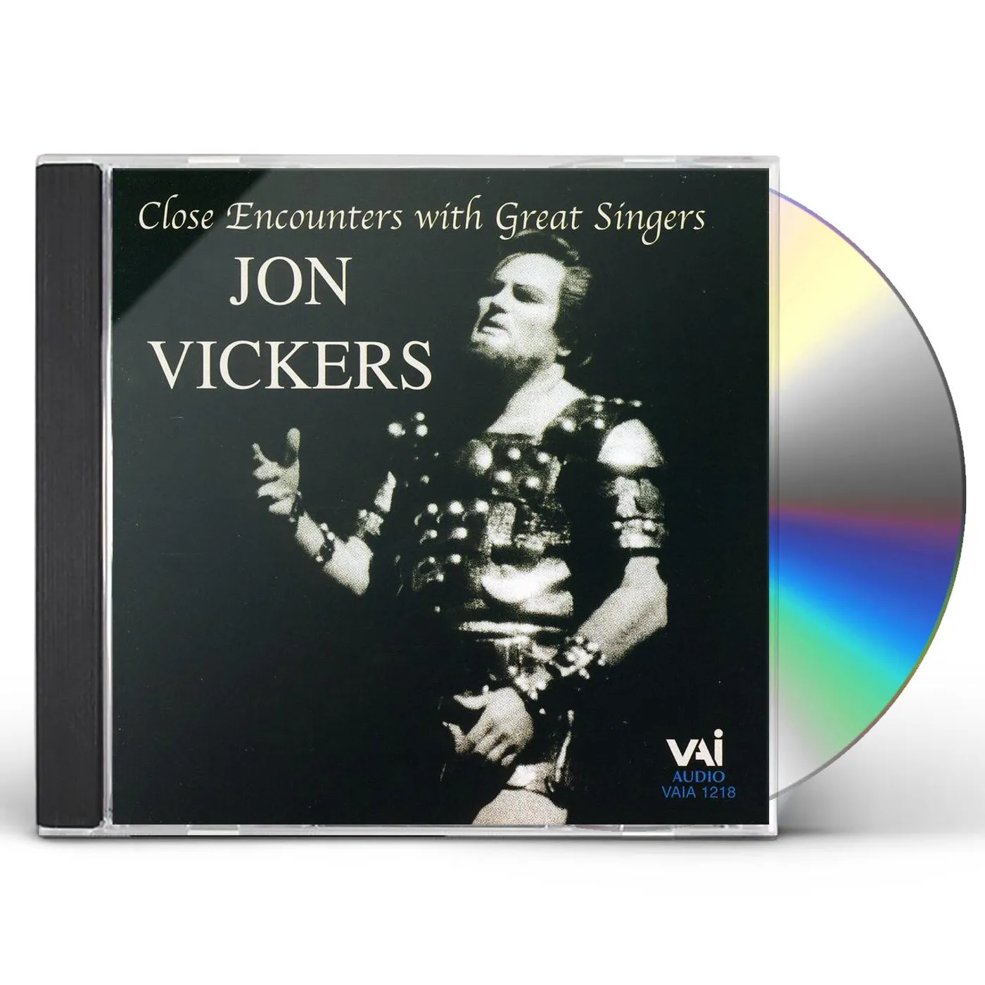 Jon Vickers CLOSE ENCOUNTERS WITH GREAT SINGERS CD