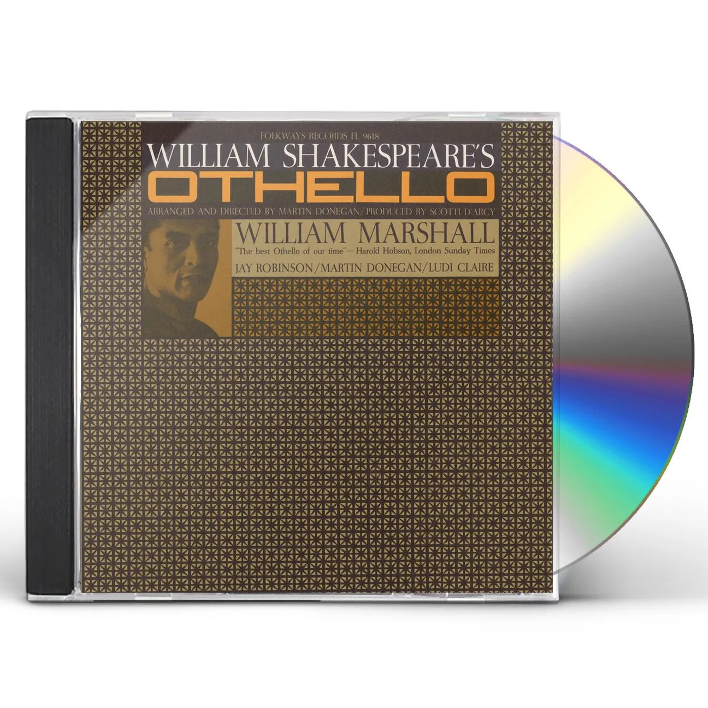 William Marshall OTHELLO: WILLIAM SHAKESPEARE CD