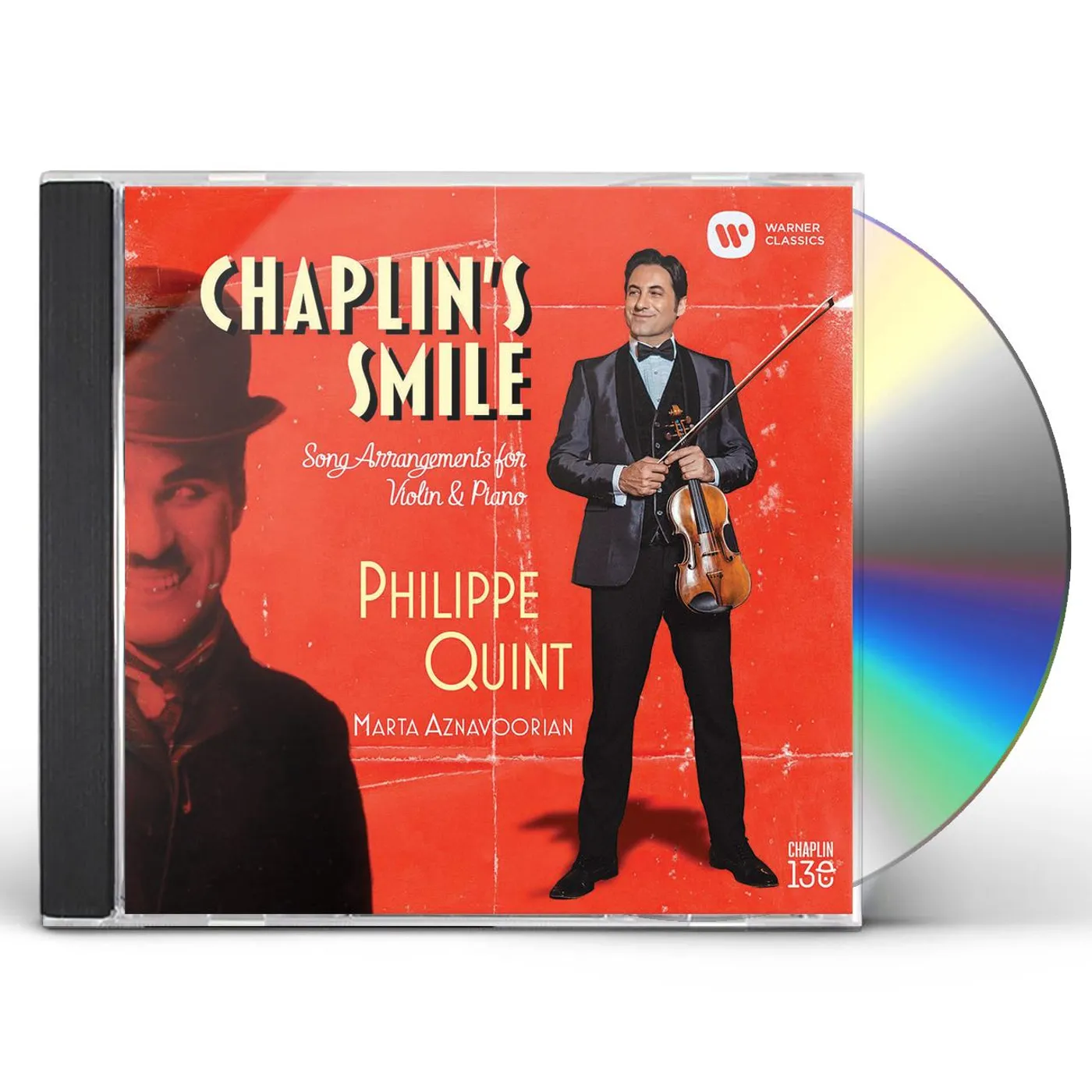 Philippe Quint CHAPLIN'S SMILE: SONG ARRANGEMENTS VIOLIN & PIANO CD