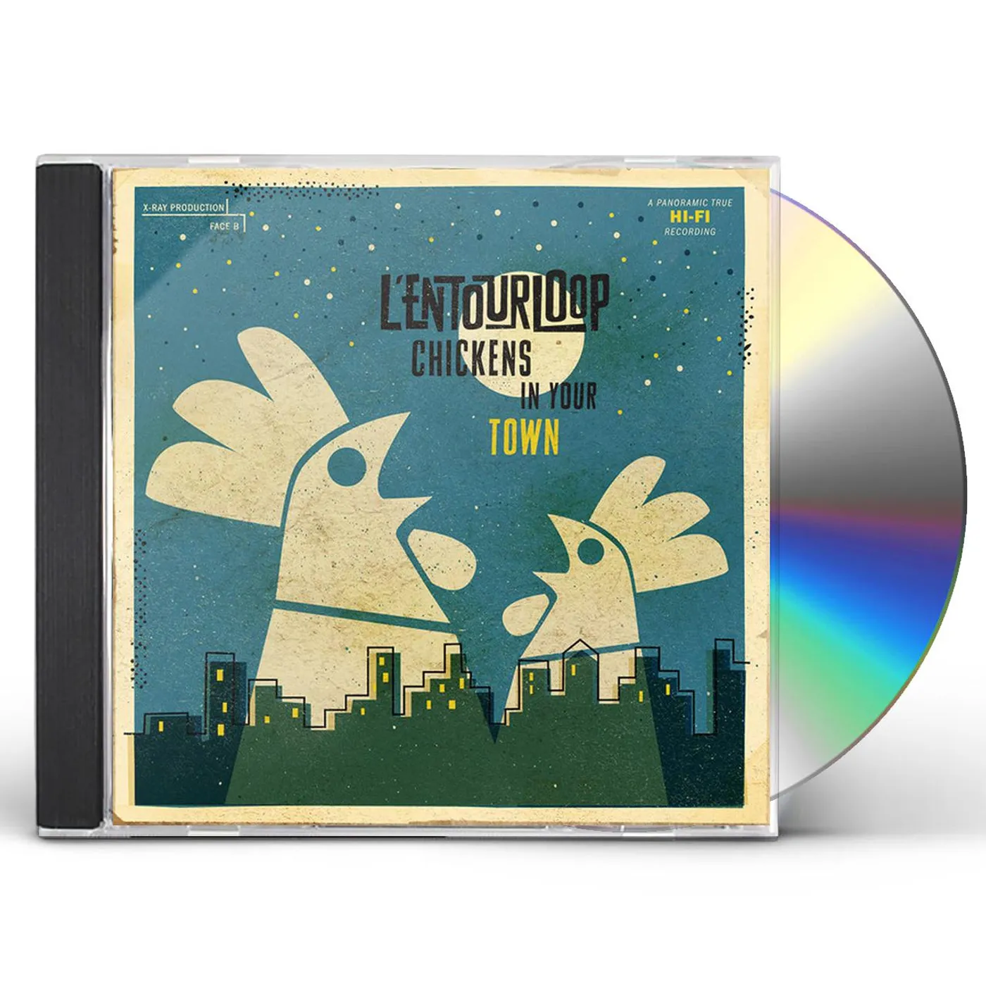L'Entourloop CHICKENS IN YOUR TOWN CD