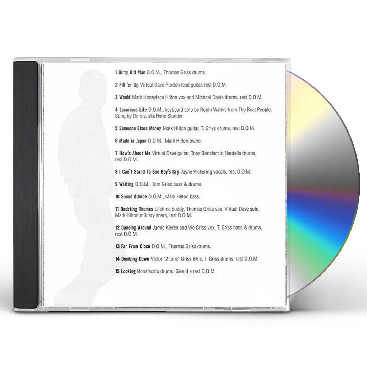 D.O.M DIRTY OLD MAN CD