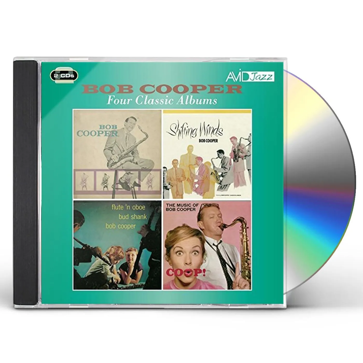 Bob Cooper 4 LPS - SEXTET / SHIFTING WINDS / FLUTE N' OBOE CD