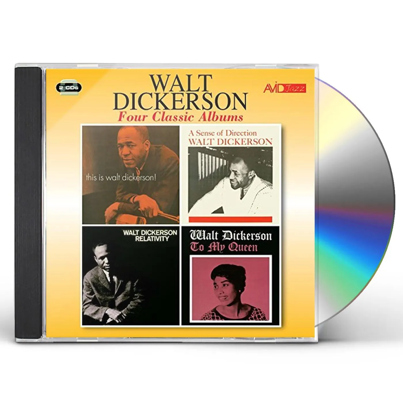 Walt Dickerson 4 LPS-THIS IS / SENSE OF DIRECTION / RELATIVITY CD