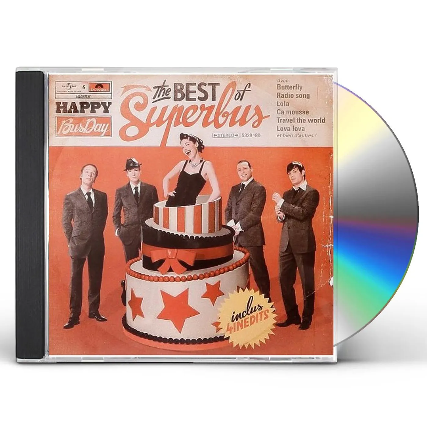 Superbus HAPPY BUSDAY: BEST OF CD