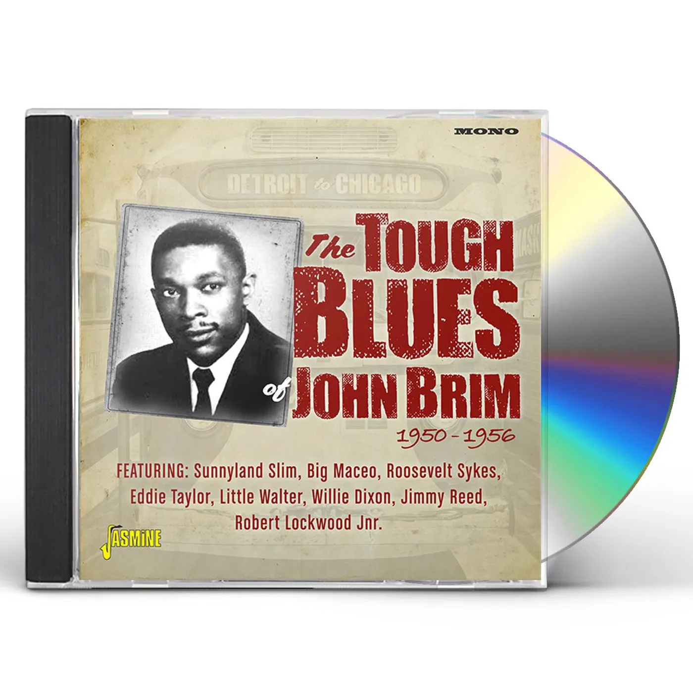 DETROIT TO CHICAGO: TOUGH BLUES OF JOHN BRIM 50-56 CD