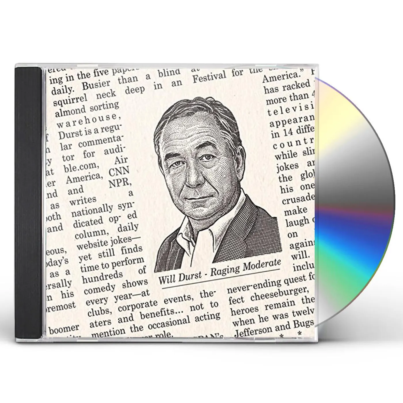 Will Durst RAGING MODERATE CD
