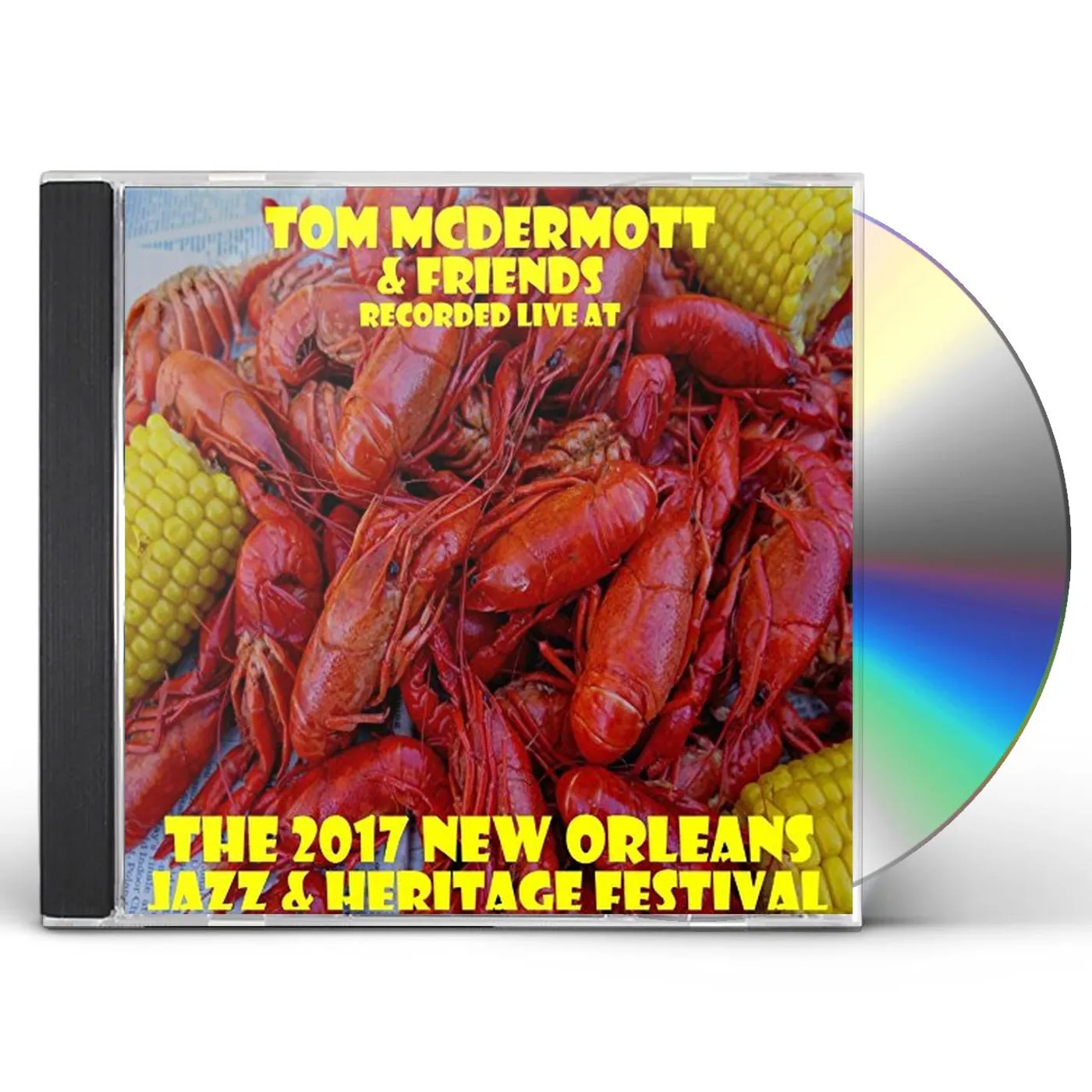 Tom McDermott LIVE AT JAZZFEST 2017 CD