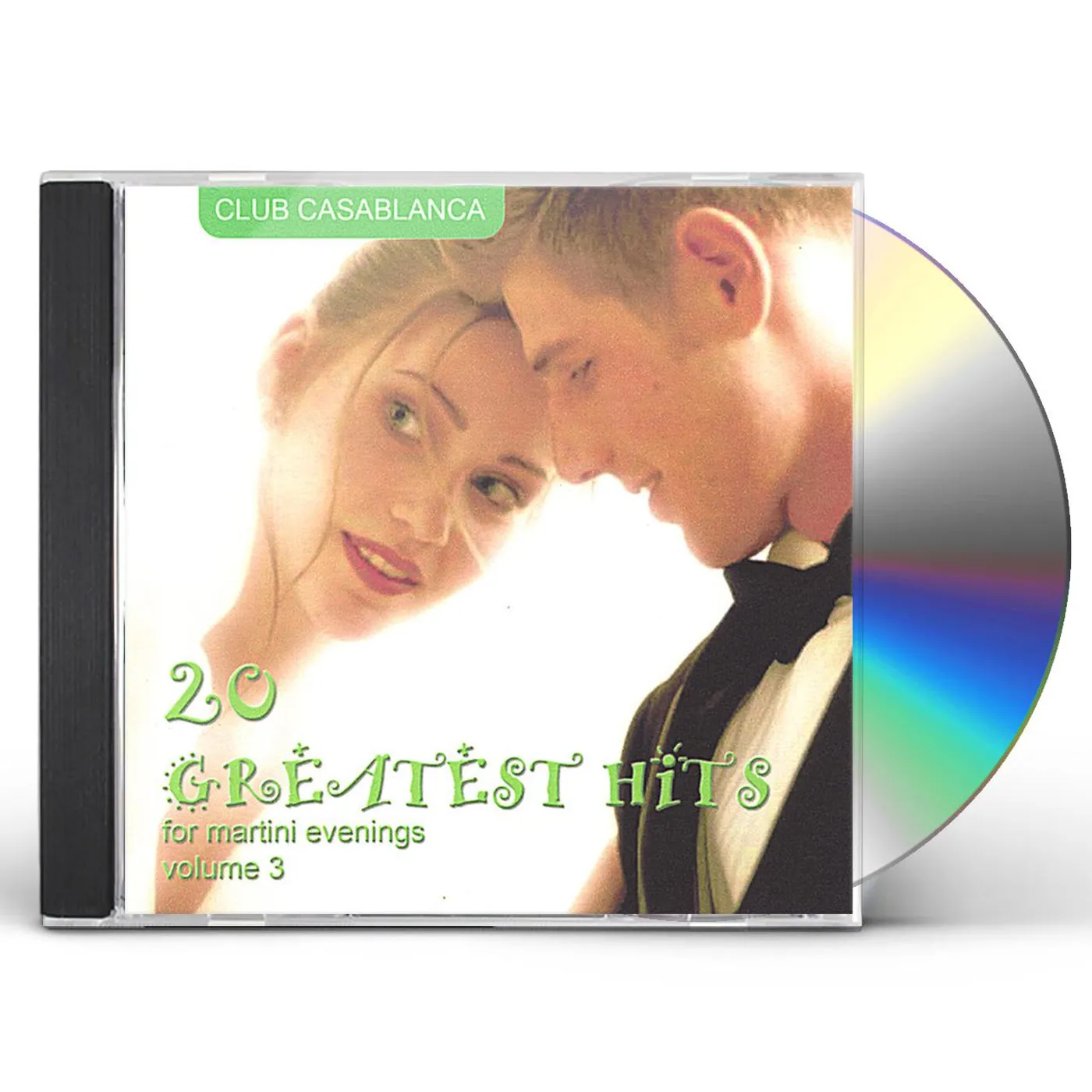 Club Casablanca 20 GREATEST HITS FOR MARTINI EVENINGS 3 CD