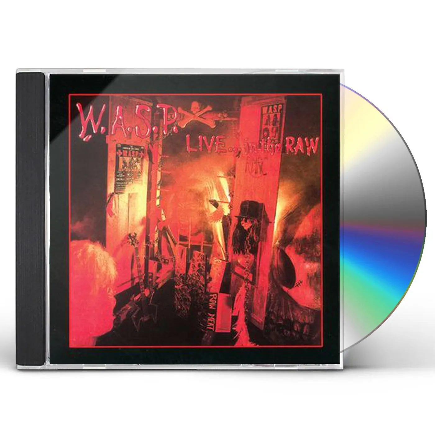 W.A.S.P. LIVE IN THE RAW CD