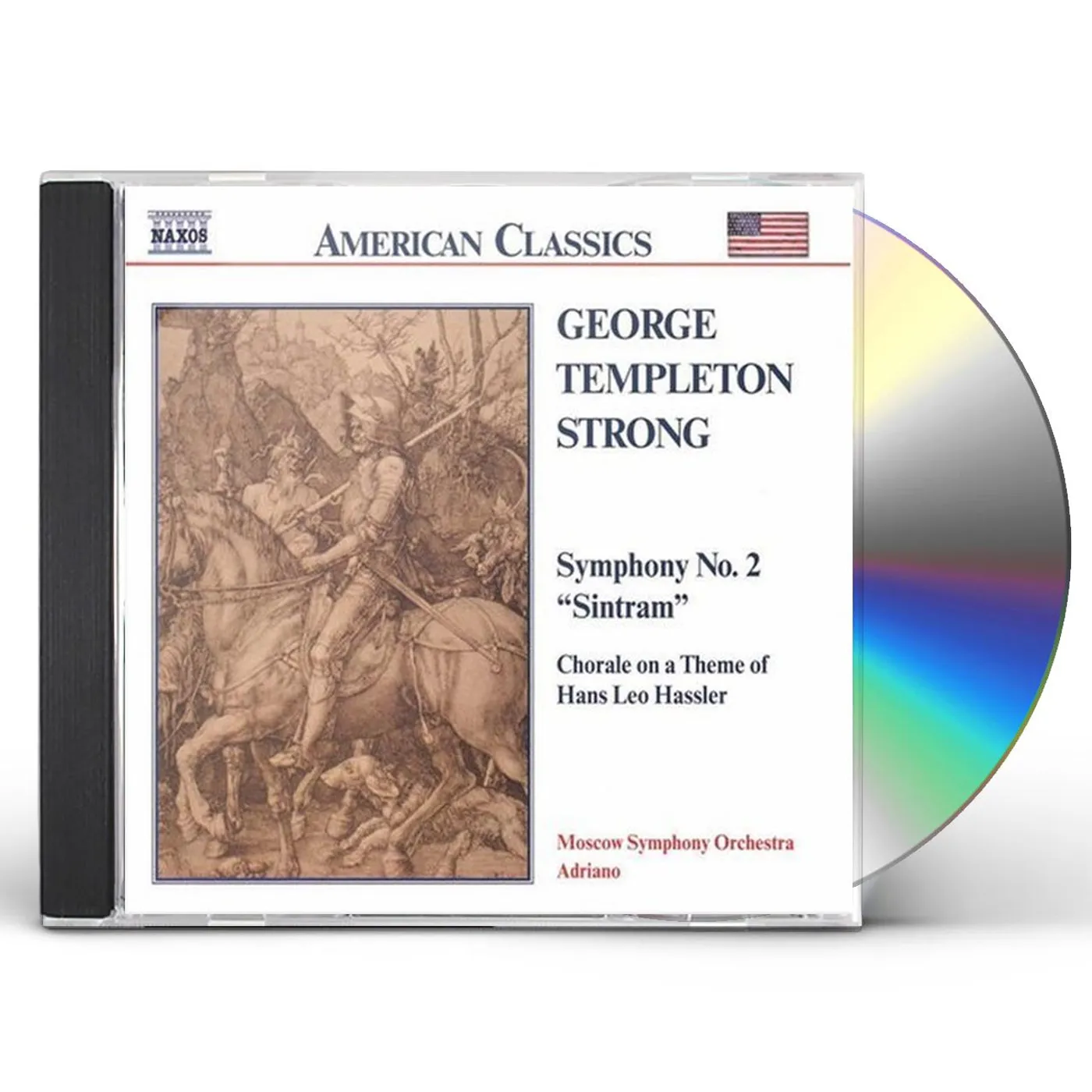 George Templeton Strong SYMPHONY 2 IN G MINOR OP 50 SINTRAM CD